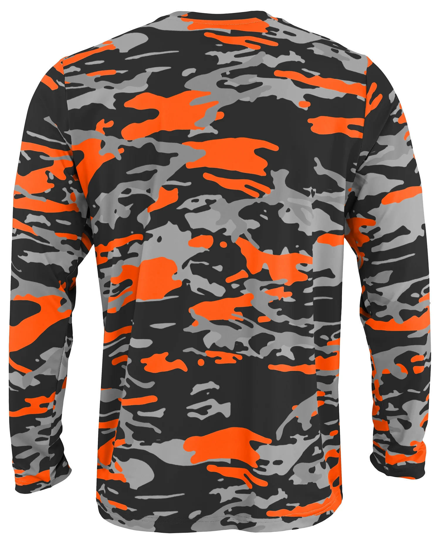 Zubaz NFL Men's Camo Alternate Color with White Circle Logo Long Sleeve T-Shirt, Cincinnati Bengals - Image 51