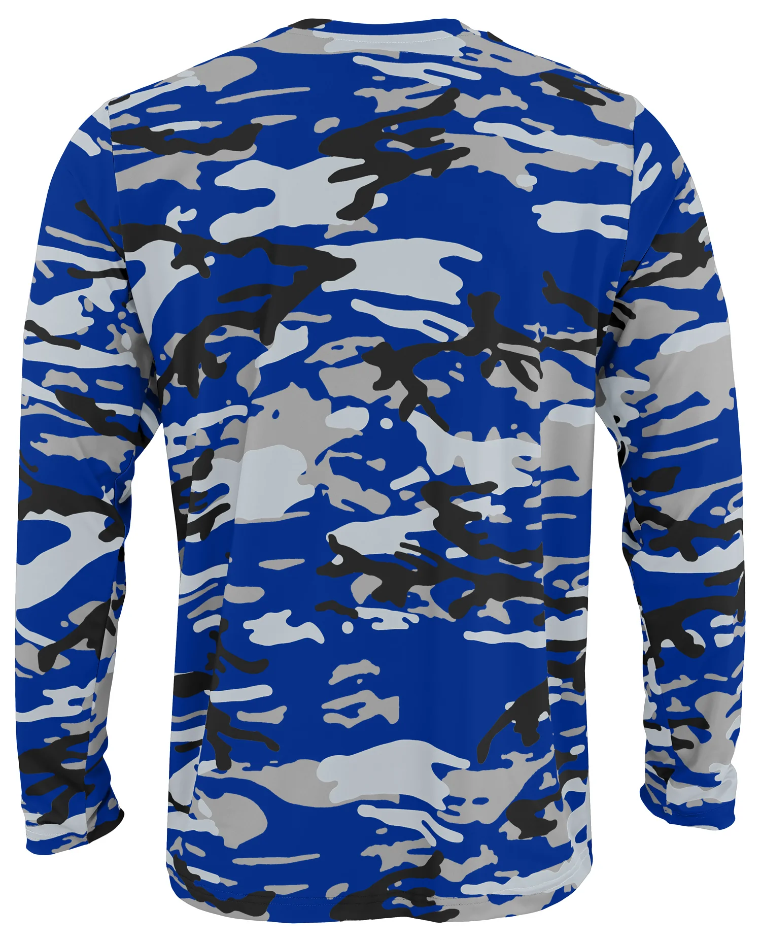 Zubaz NFL Men's Camo Alternate Color with White Circle Logo Long Sleeve T-Shirt, Indianapolis Colts - Image 51
