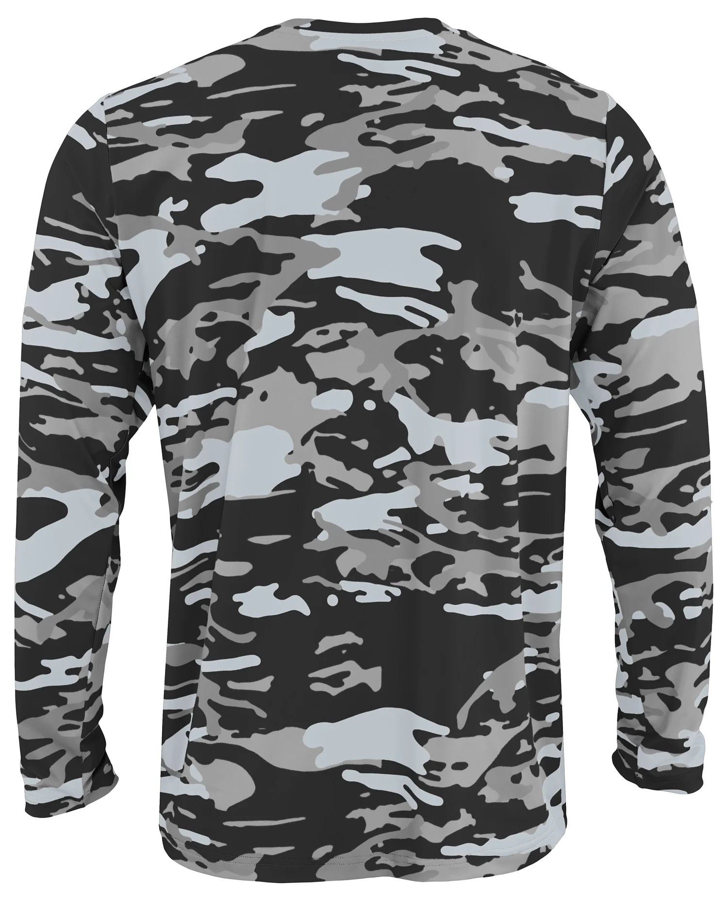 Zubaz NFL Men's Camo Alternate Color with White Circle Logo Long Sleeve T-Shirt, Las Vegas Raiders - Image 16