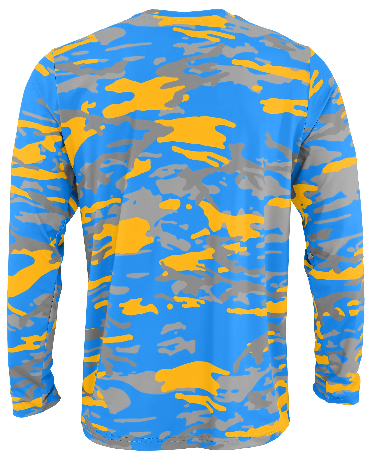 Zubaz NFL Men's Camo Alternate Color with White Circle Logo Long Sleeve T-Shirt, Los Angeles Chargers - Image 16