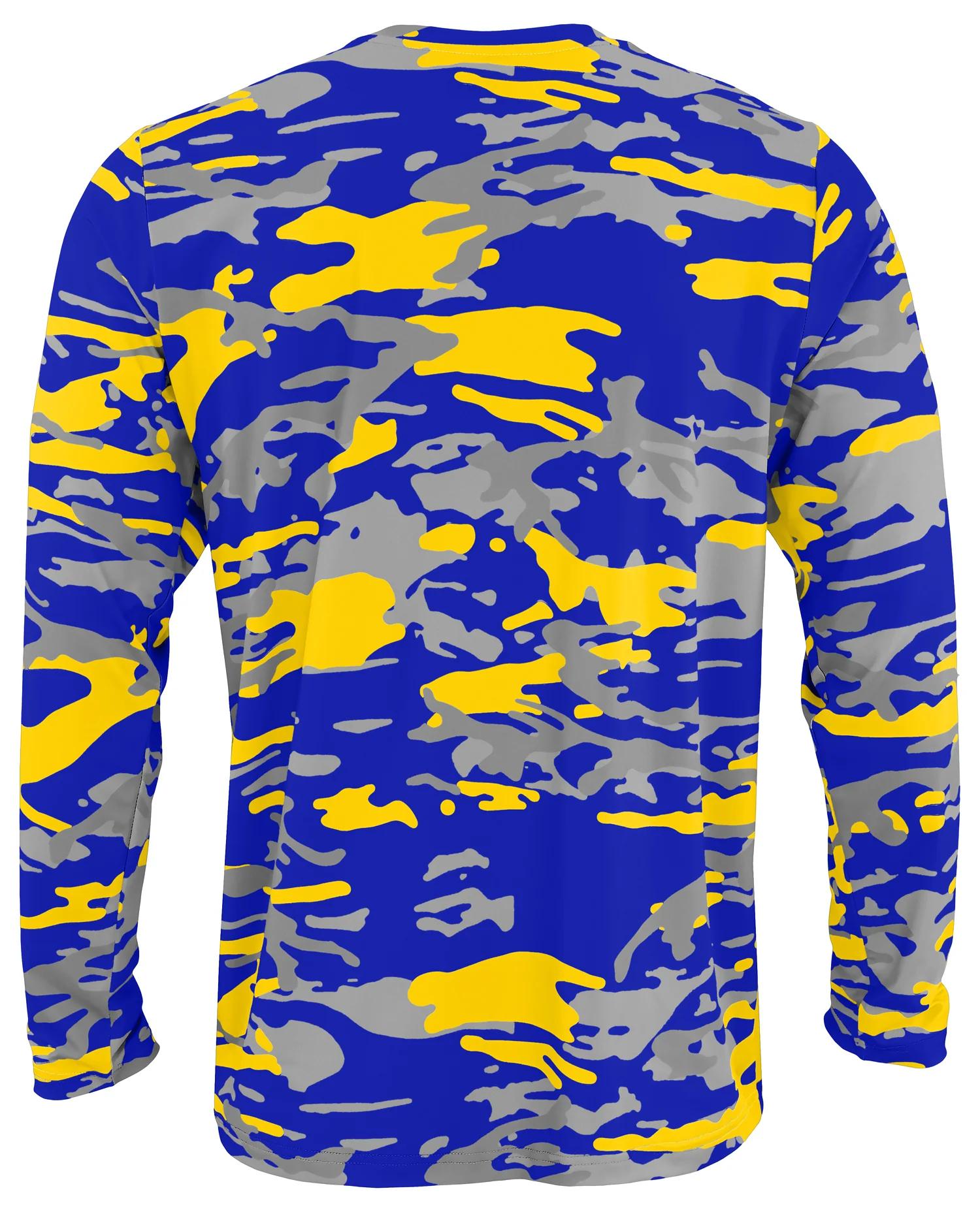 Zubaz NFL Men's Camo Alternate Color with White Circle Logo Long Sleeve T-Shirt, Los Angeles Rams - Image 23