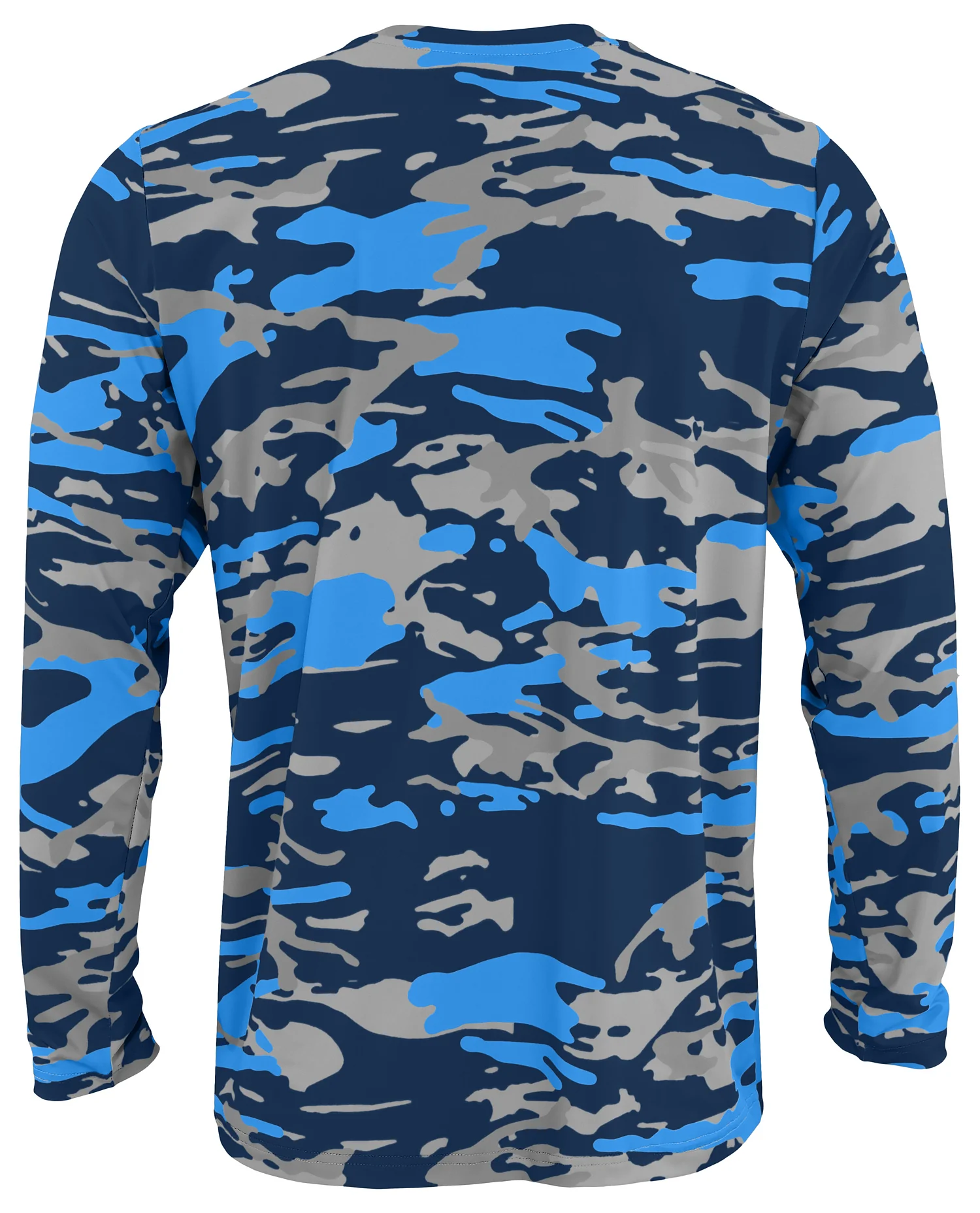 Zubaz NFL Men's Camo Alternate Color with White Circle Logo Long Sleeve T-Shirt, Tennessee Titans - Image 3