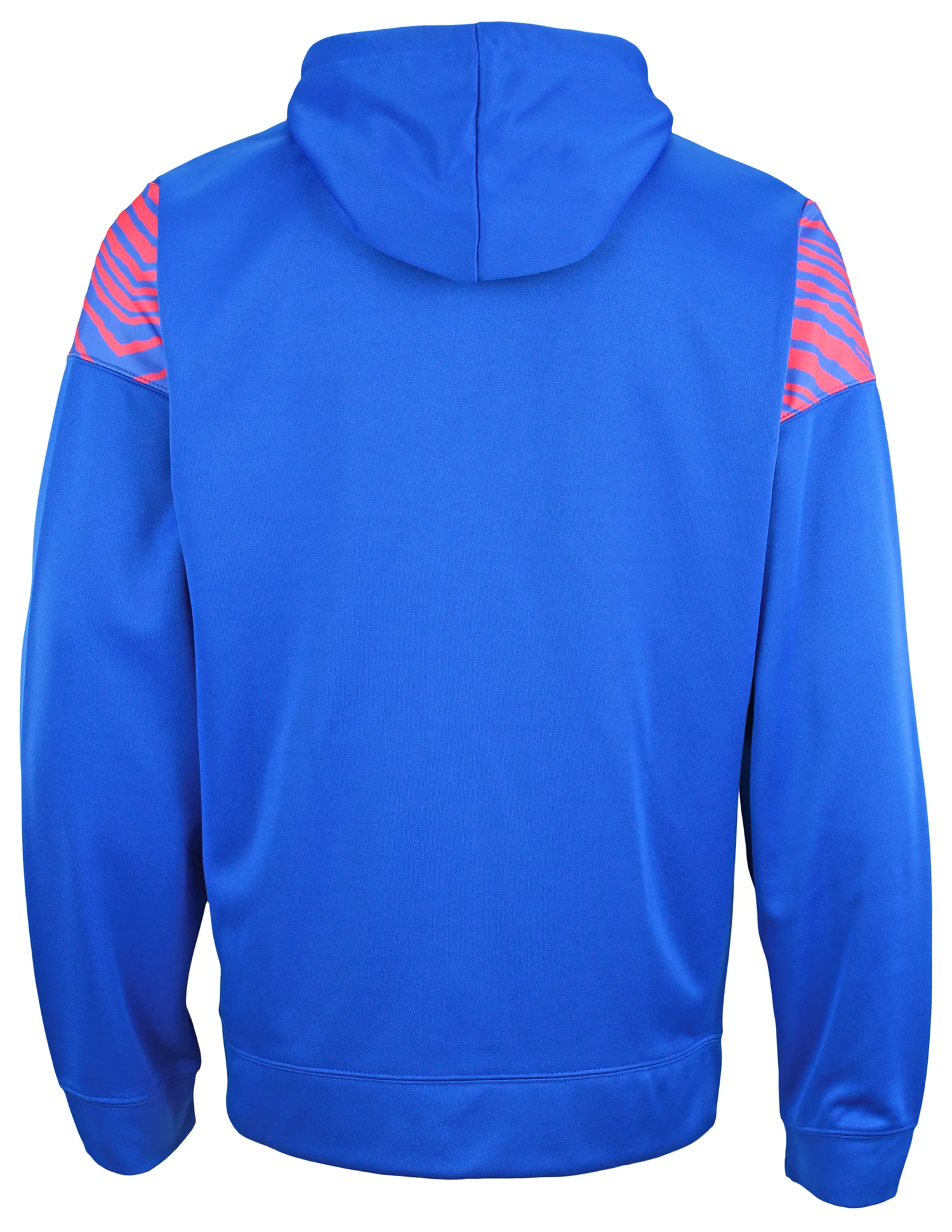 Zubaz NFL Men's Logo 2 Color Zebra Bands and Hood Liner Full Zip Hoodie, BUFFALO BILLS - Image 8