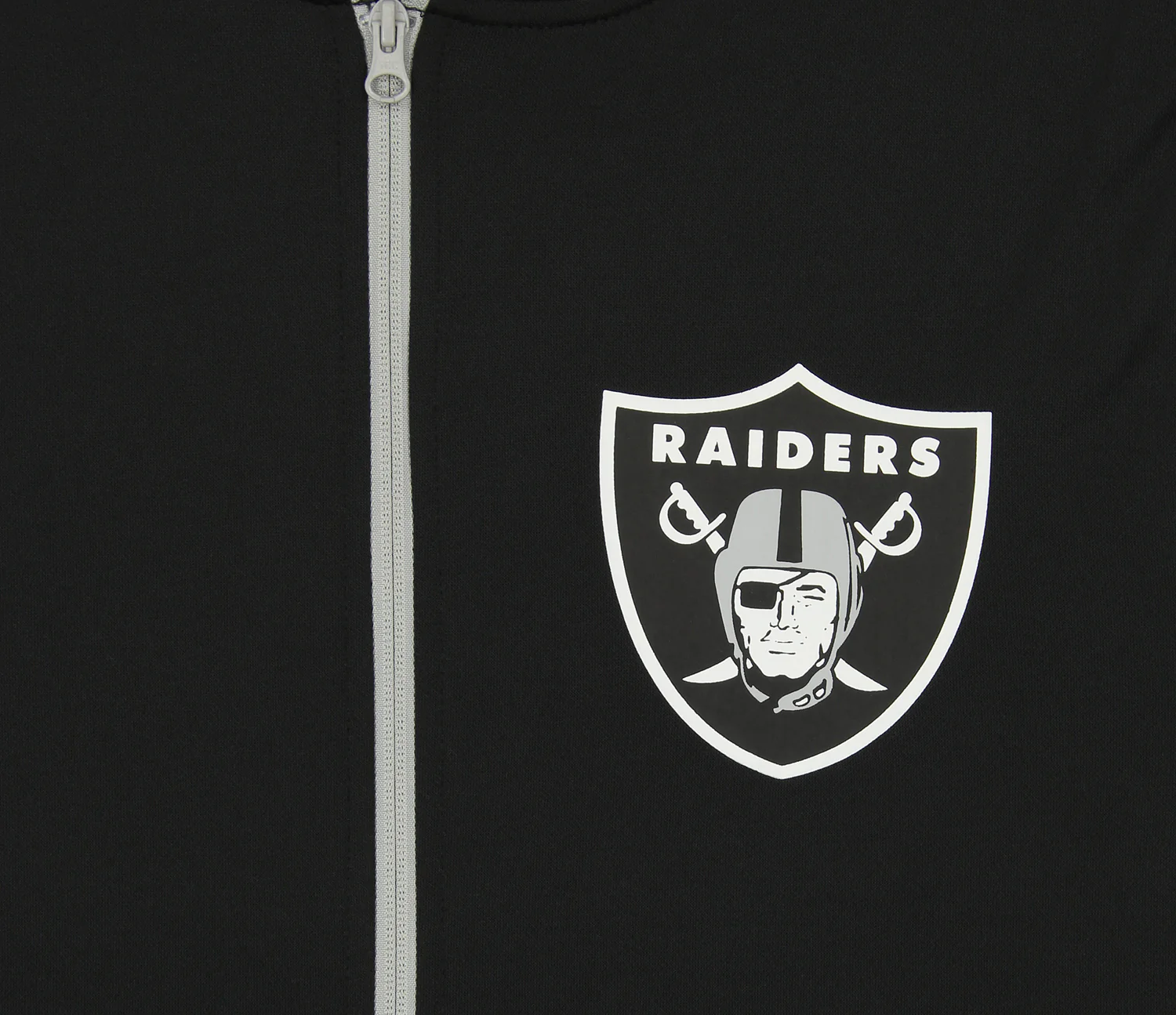 Zubaz NFL Men's Logo 2 Color Zebra Bands and Hood Liner Full Zip Hoodie, LAS VEGAS RAIDERS - Image 12