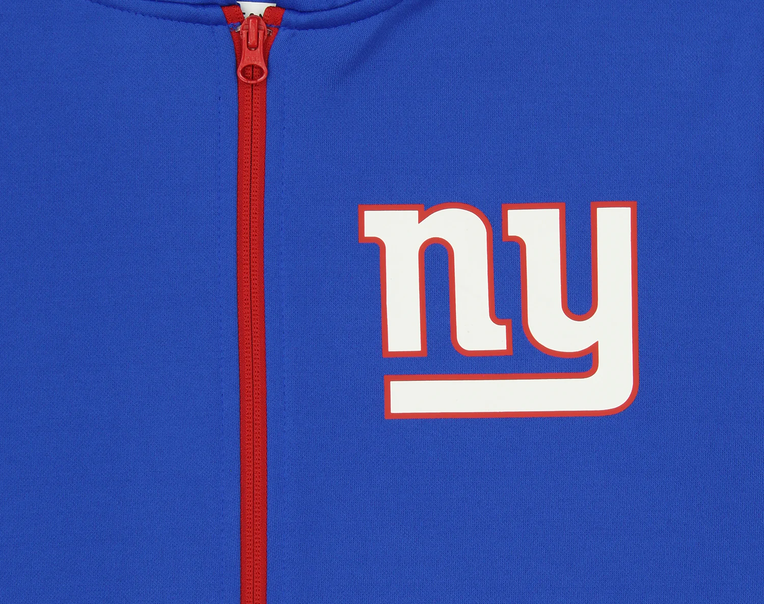 Zubaz NFL Men's Logo 2 Color Zebra Bands and Hood Liner Full Zip Hoodie, NEW YORK GIANTS - Image 6