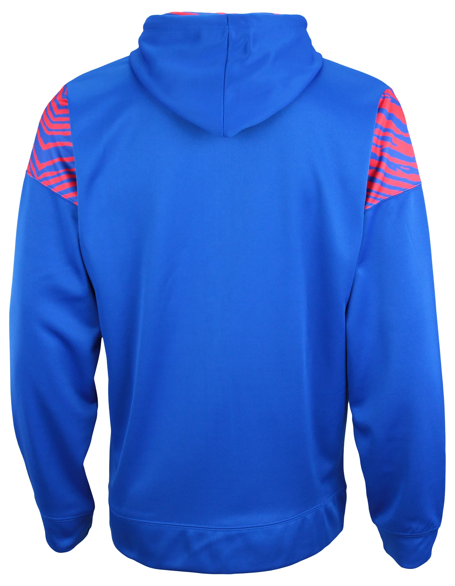 Zubaz NFL Men's Logo 2 Color Zebra Bands and Hood Liner Full Zip Hoodie, NEW YORK GIANTS - Image 8