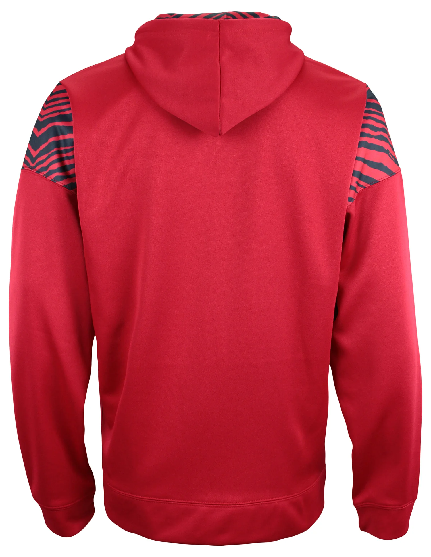 Zubaz NFL Men's Logo 2 Color Zebra Bands and Hood Liner Full Zip Hoodie, TAMPA BAY BUCCANEERS - Image 8