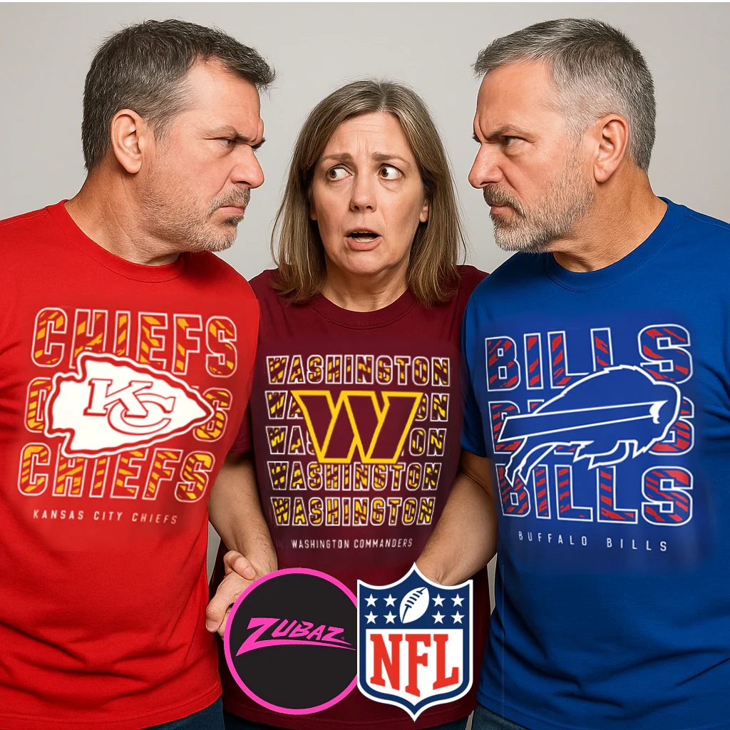 Zubaz NFL Men's Repeat Play Primary Team Color Short Sleeve T-Shirt, Kansas City Chiefs - Image 13