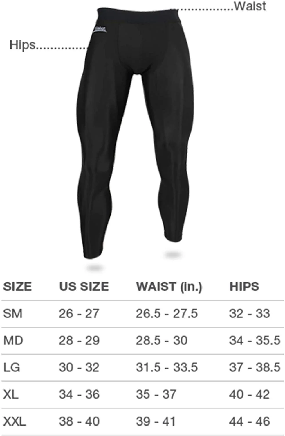 Zubaz NFL Men's San Francisco 49ers Active Performance Compression Black Leggings - Image 3