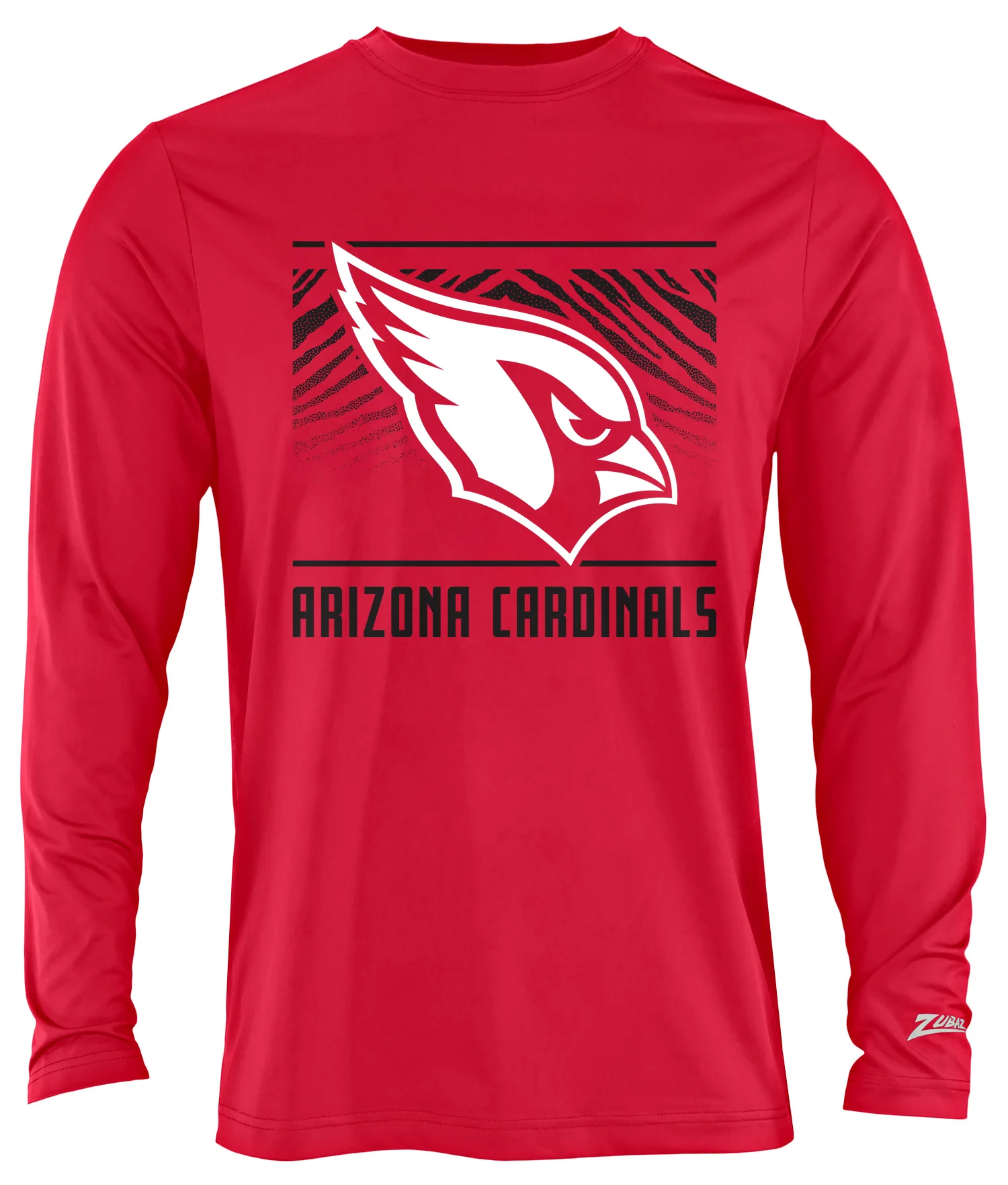 Zubaz NFL Men's Team Color Tunnel Long Sleeve T-Shirt, Arizona Cardinals - Image 11