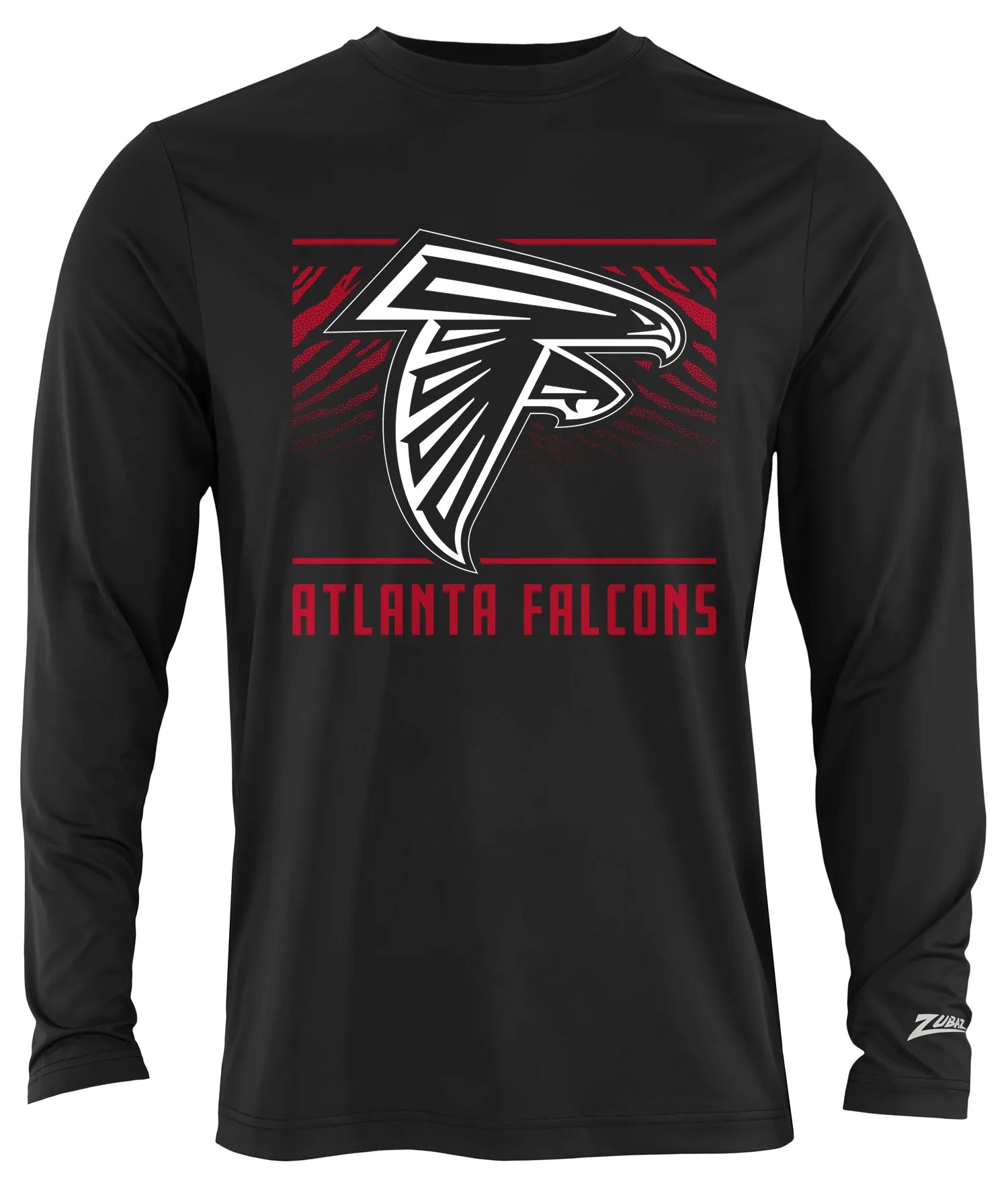 Zubaz NFL Men's Team Color Tunnel Long Sleeve T-Shirt, Atlanta Falcons - Image 16