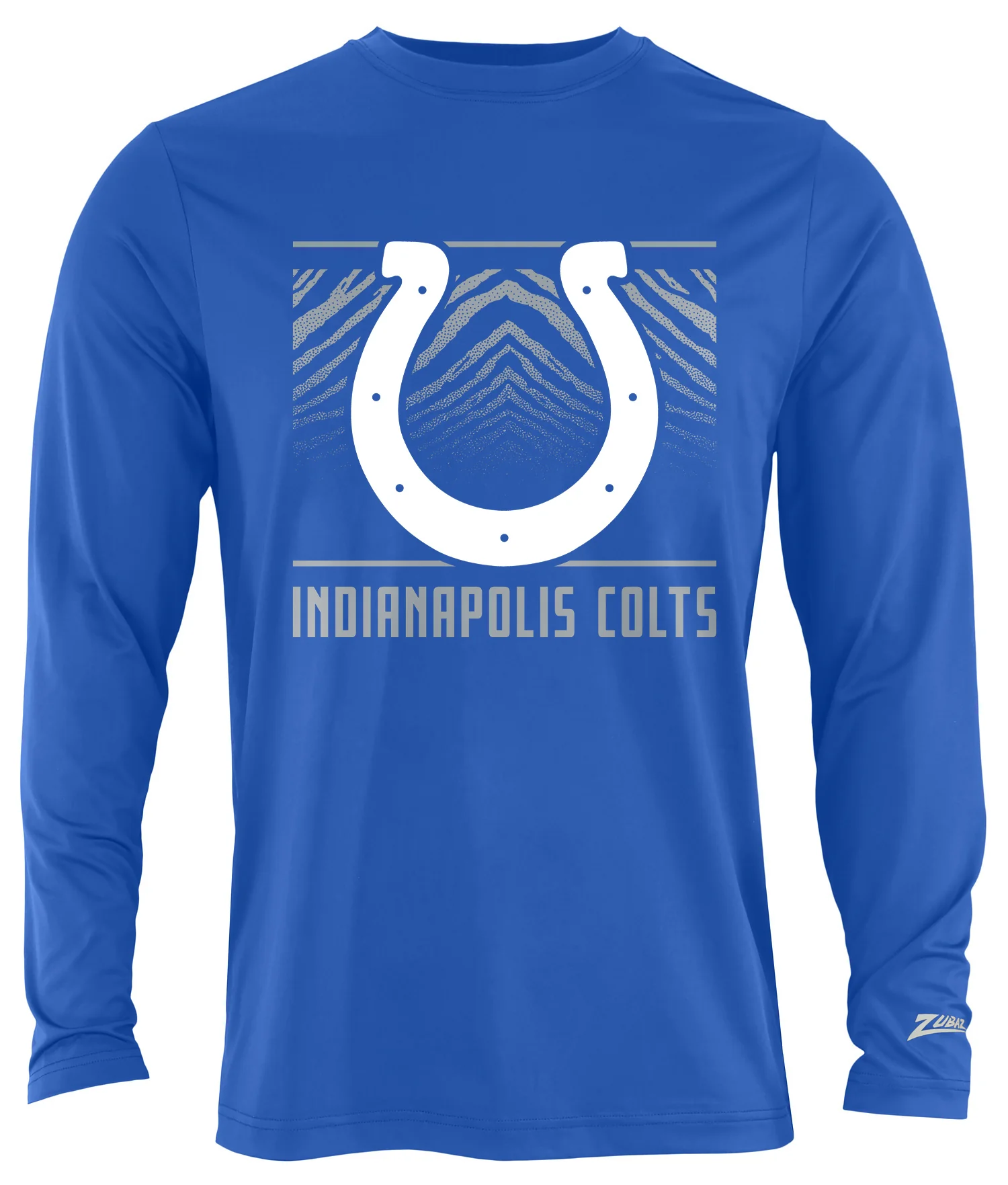 Zubaz NFL Men's Team Color Tunnel Long Sleeve T-Shirt, Indianapolis Colts - Image 16