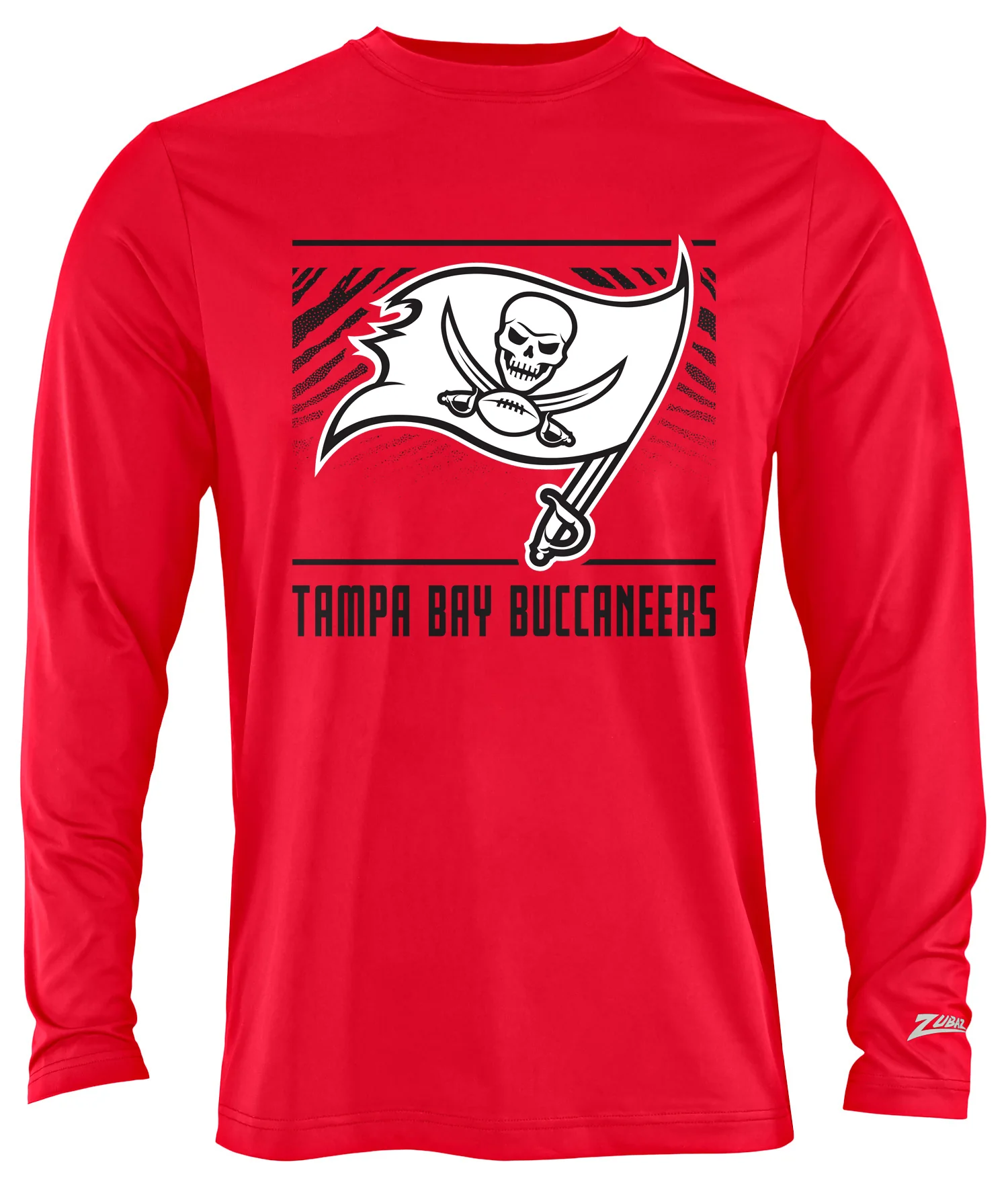 Zubaz NFL Men's Team Color Tunnel Long Sleeve T-Shirt, Tampa Bay Buccaneers - Image 11