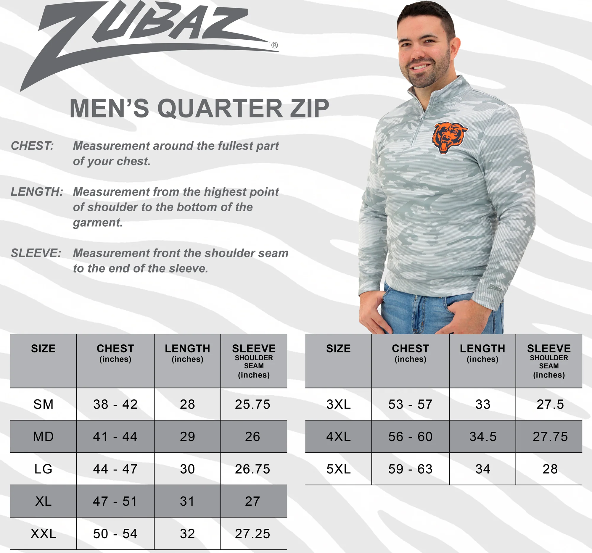 Zubaz NFL Men's Tonal Camo Line 1/4 Zip, SAN FRANCISCO 49ERS - Image 36