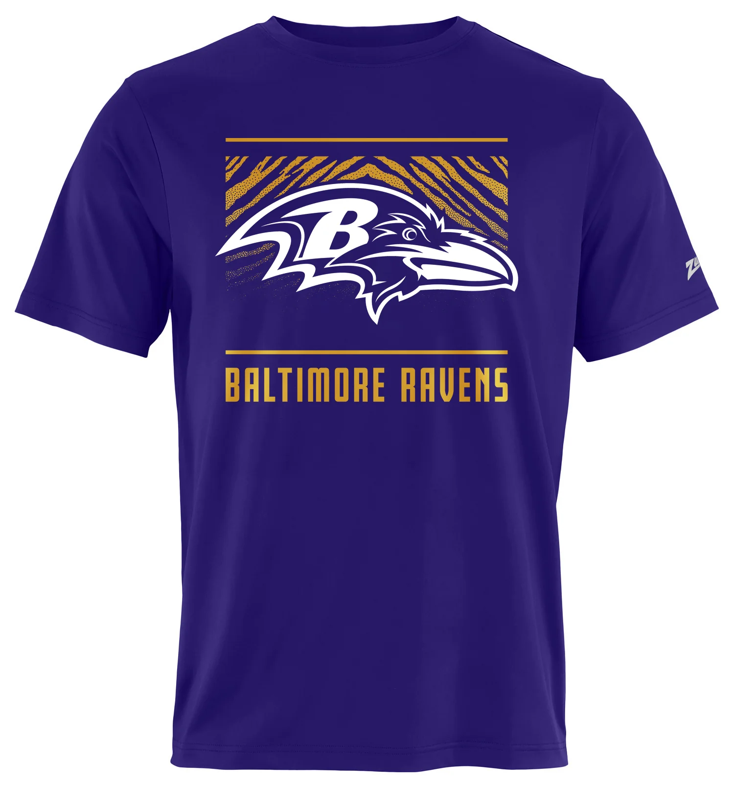 Zubaz NFL Men's Tunnel Primary Short Sleeve T-Shirt, Baltimore Ravens - Image 21