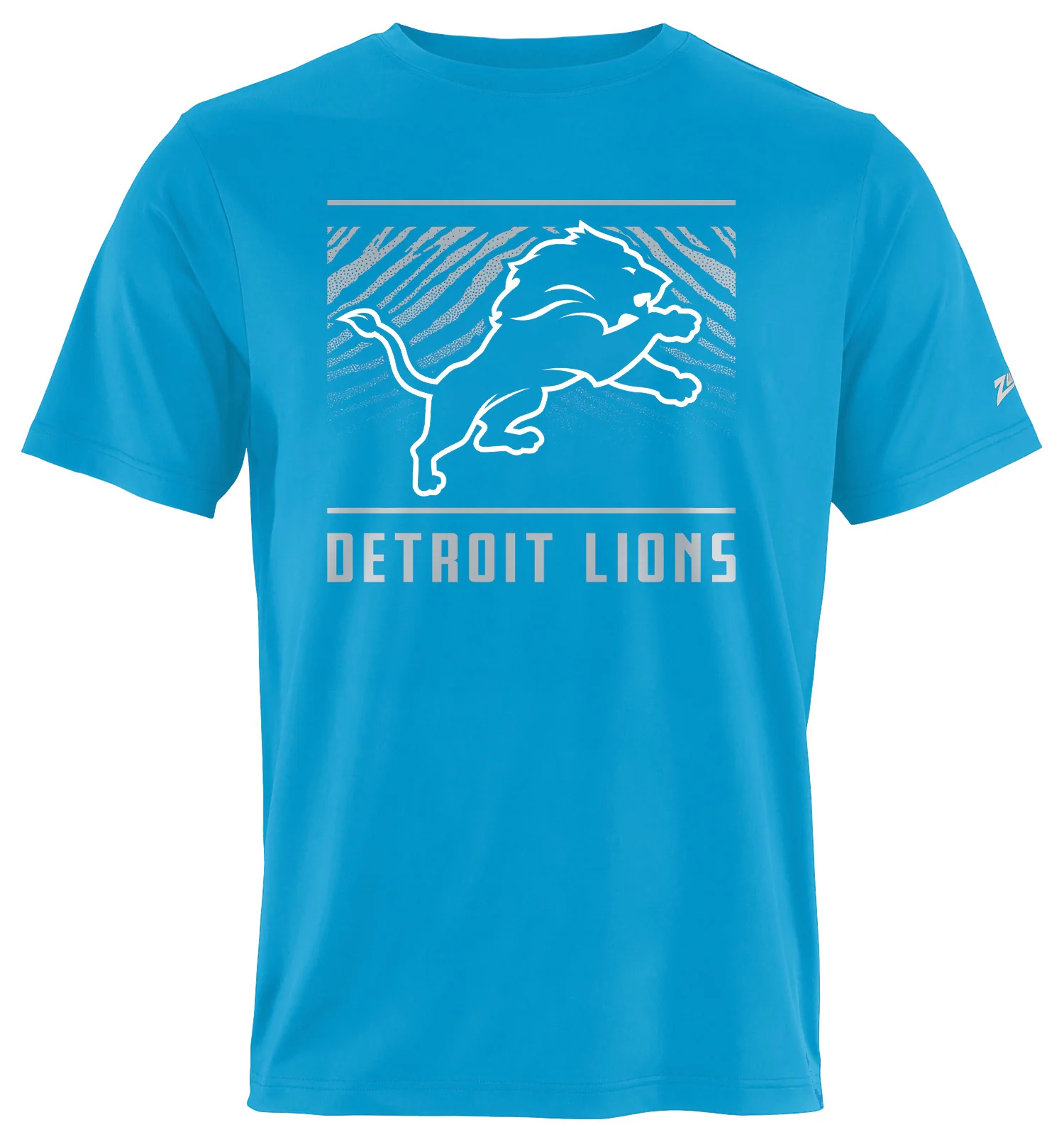 Zubaz NFL Men's Tunnel Primary Short Sleeve T-Shirt, Detroit Lions - Image 11