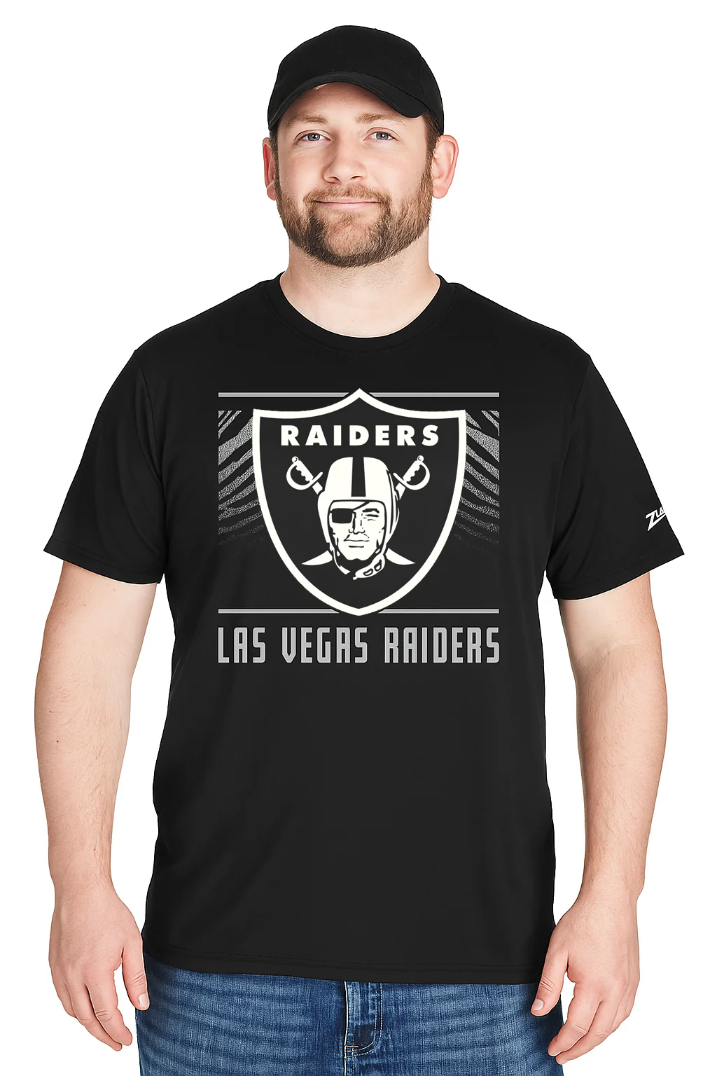 Zubaz NFL Men's Tunnel Primary Short Sleeve T-Shirt, Las Vegas Raiders - Image 35