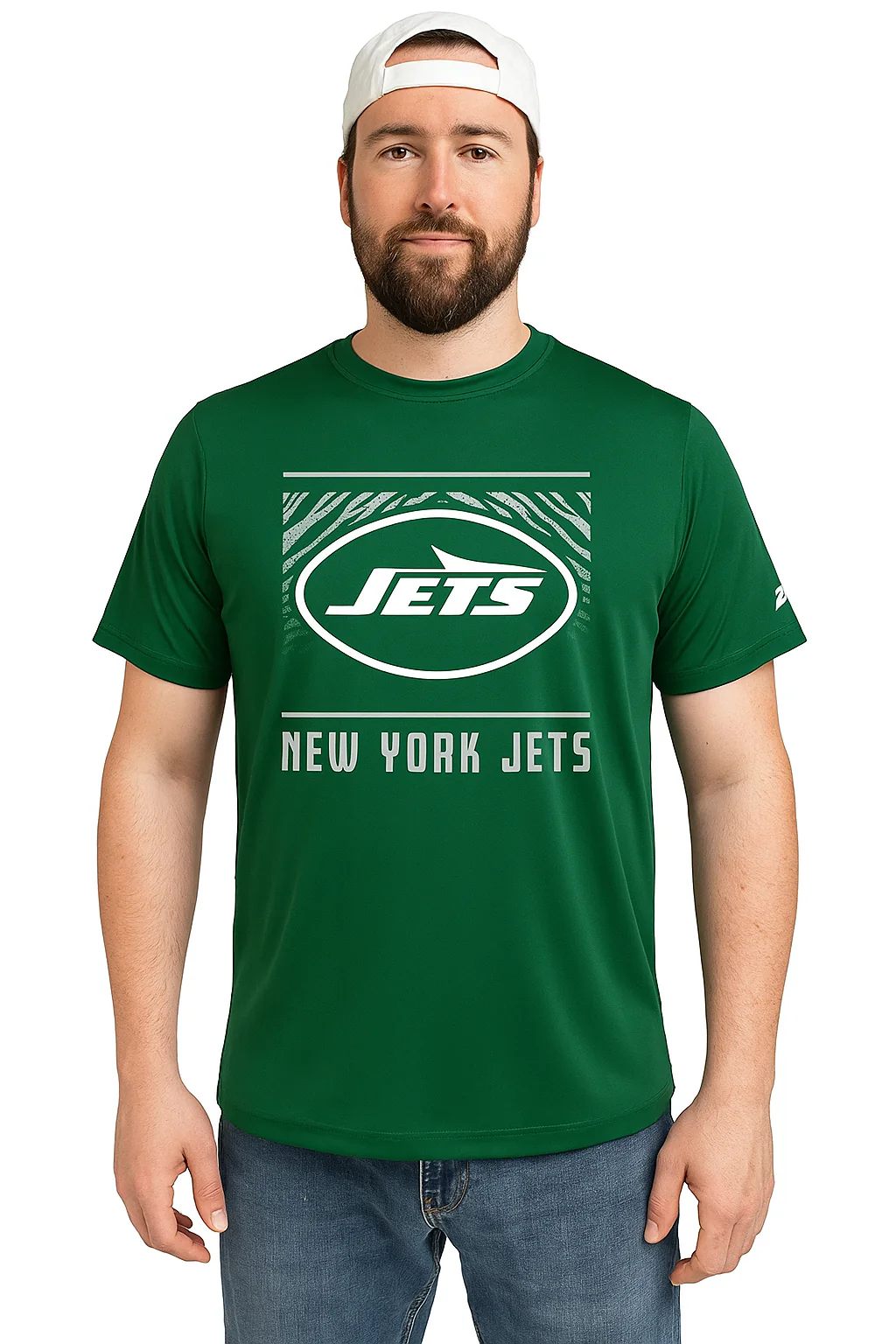 Zubaz NFL Men's Tunnel Primary Short Sleeve T-Shirt, New York Jets - Image 25