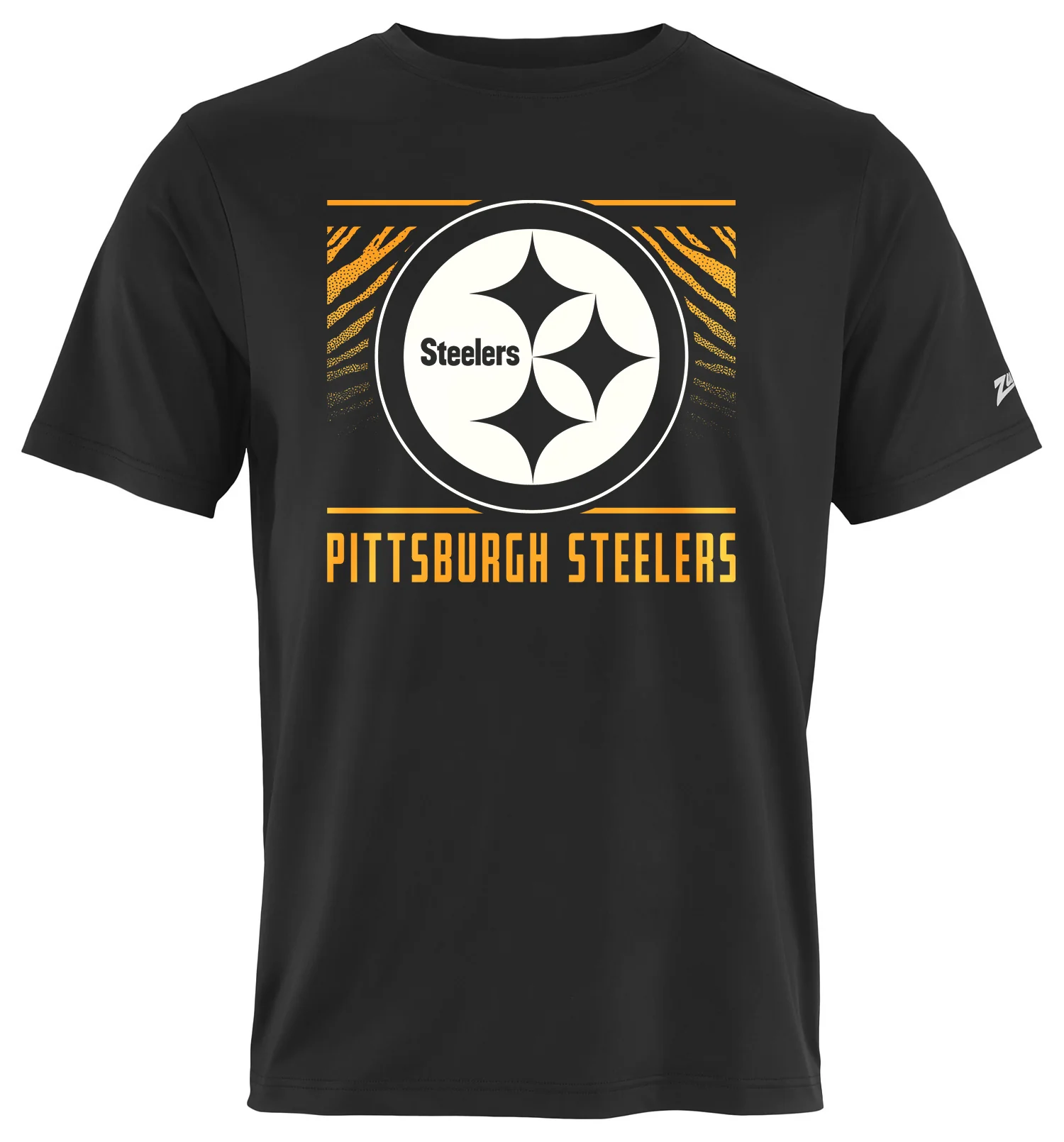 Zubaz NFL Men's Tunnel Primary Short Sleeve T-Shirt, Pittsburgh Steelers - Image 41
