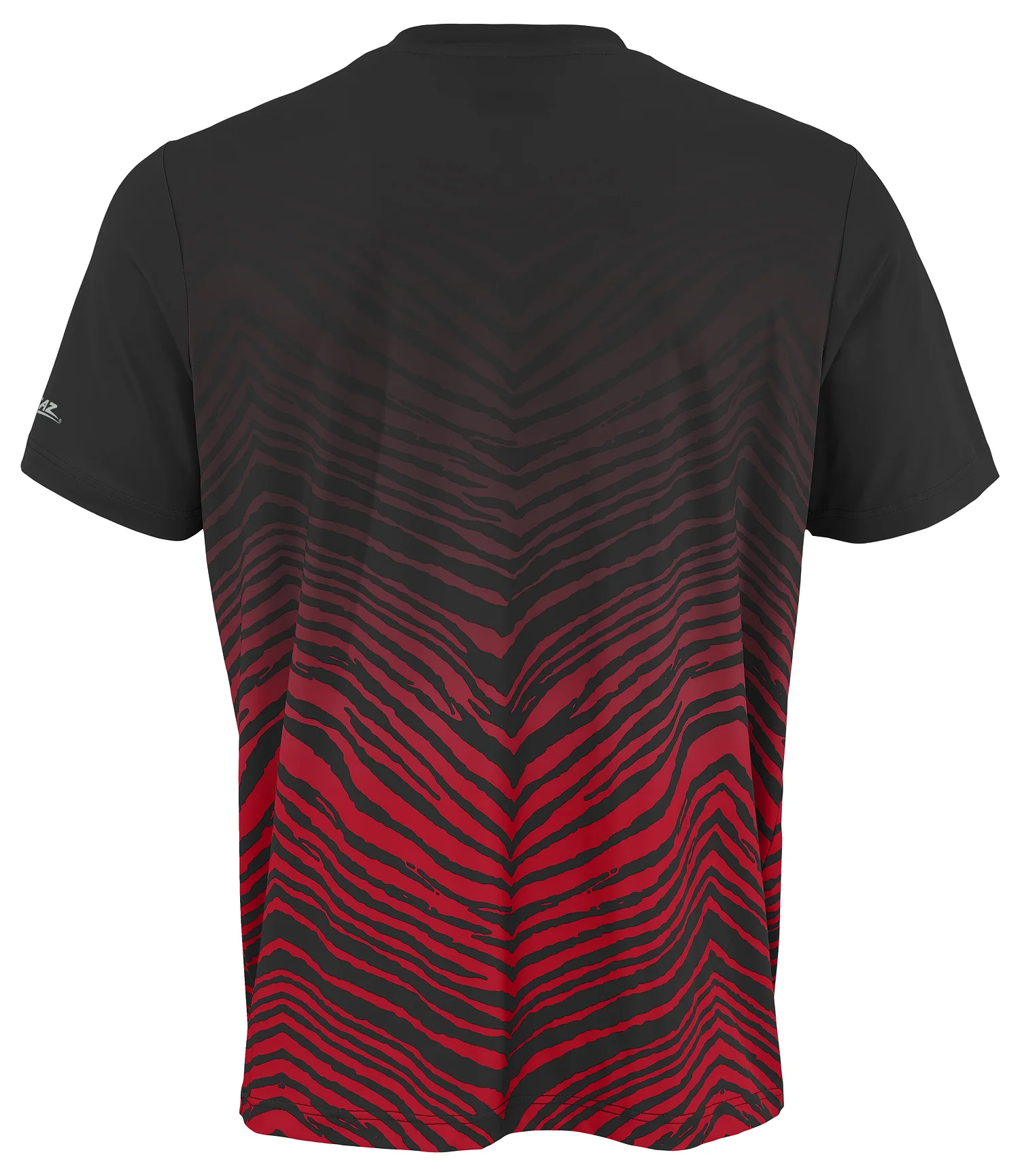 Zubaz NFL Men's Wild Card Zebra Team Color Short SleeveT Shirt, Atlanta Falcons - Image 55