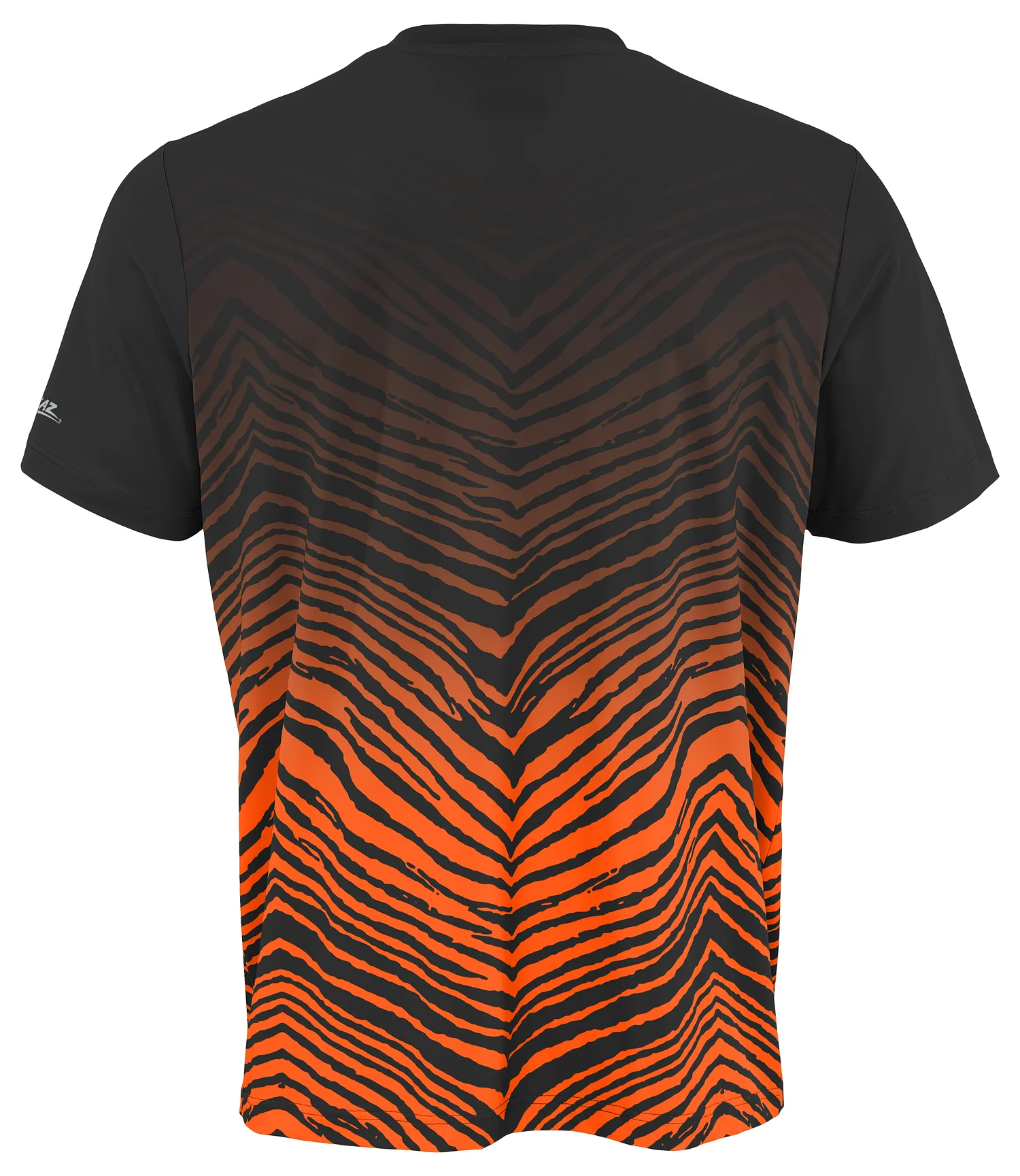 Zubaz NFL Men's Wild Card Zebra Team Color Short SleeveT Shirt, Cincinnati Bengals - Image 20