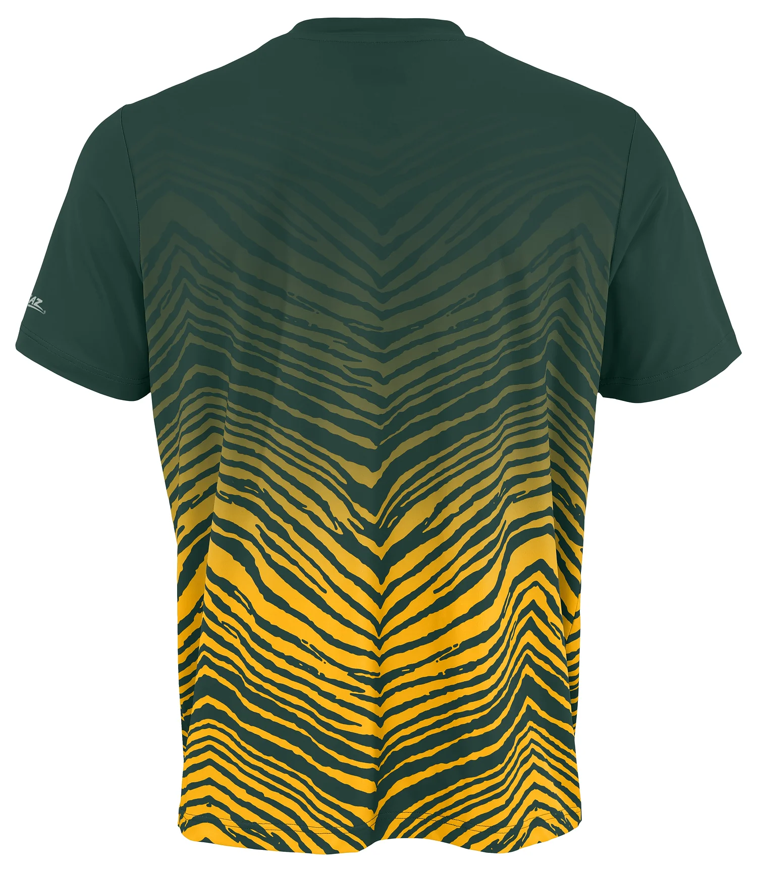 Zubaz NFL Men's Wild Card Zebra Team Color Short SleeveT Shirt, Green Bay Packers - Image 48