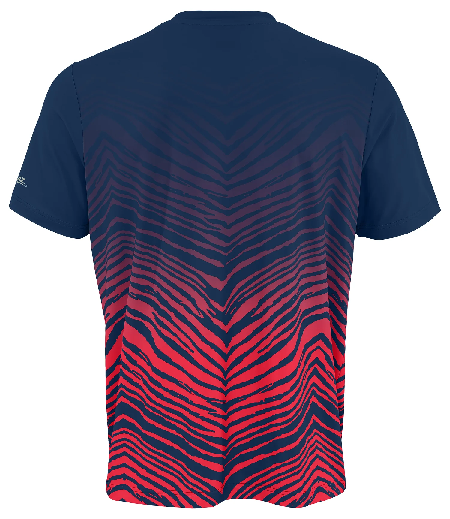 Zubaz NFL Men's Wild Card Zebra Team Color Short SleeveT Shirt, Houston Texans - Image 52