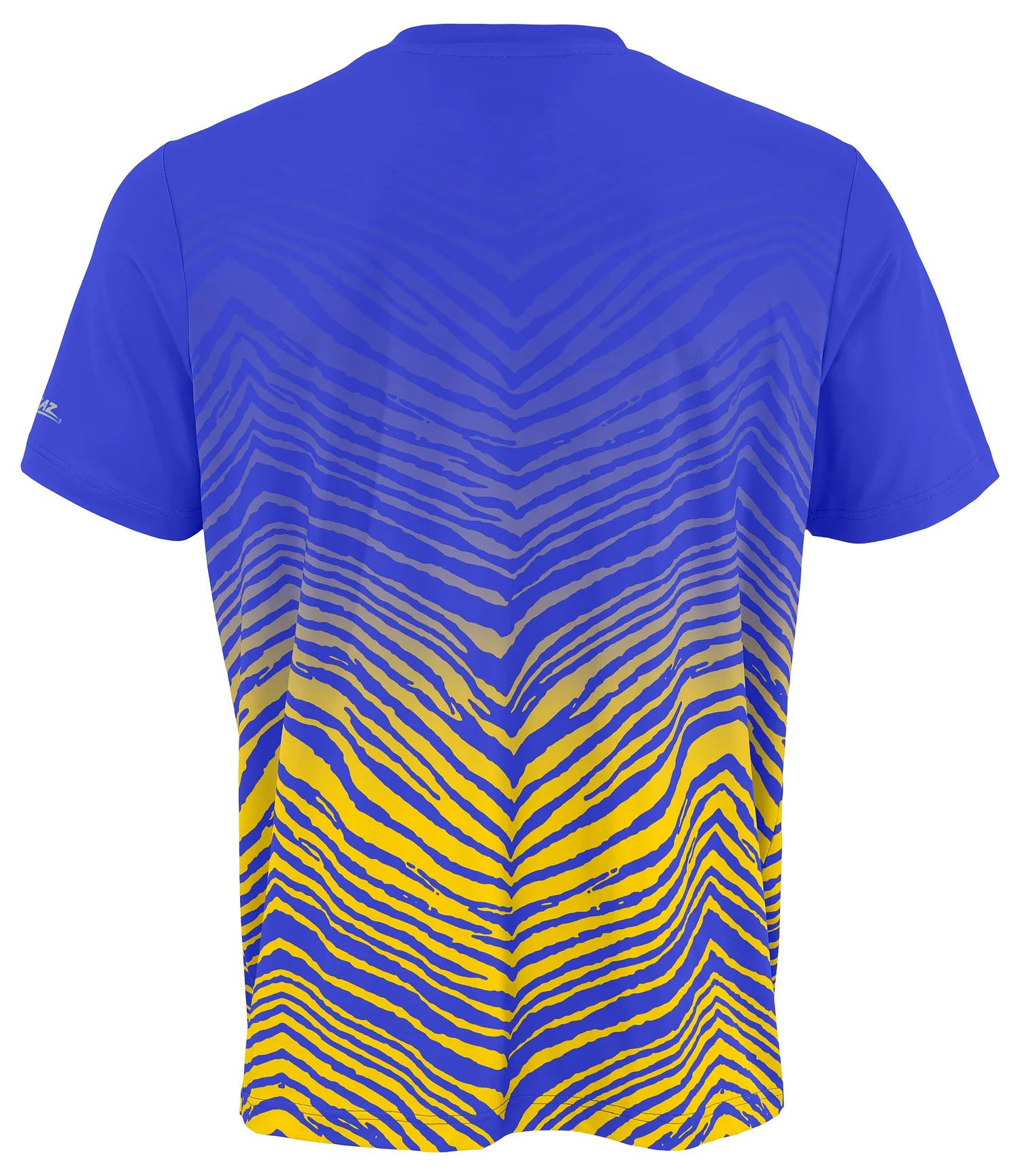 Zubaz NFL Men's Wild Card Zebra Team Color Short SleeveT Shirt, Los Angeles Rams - Image 25