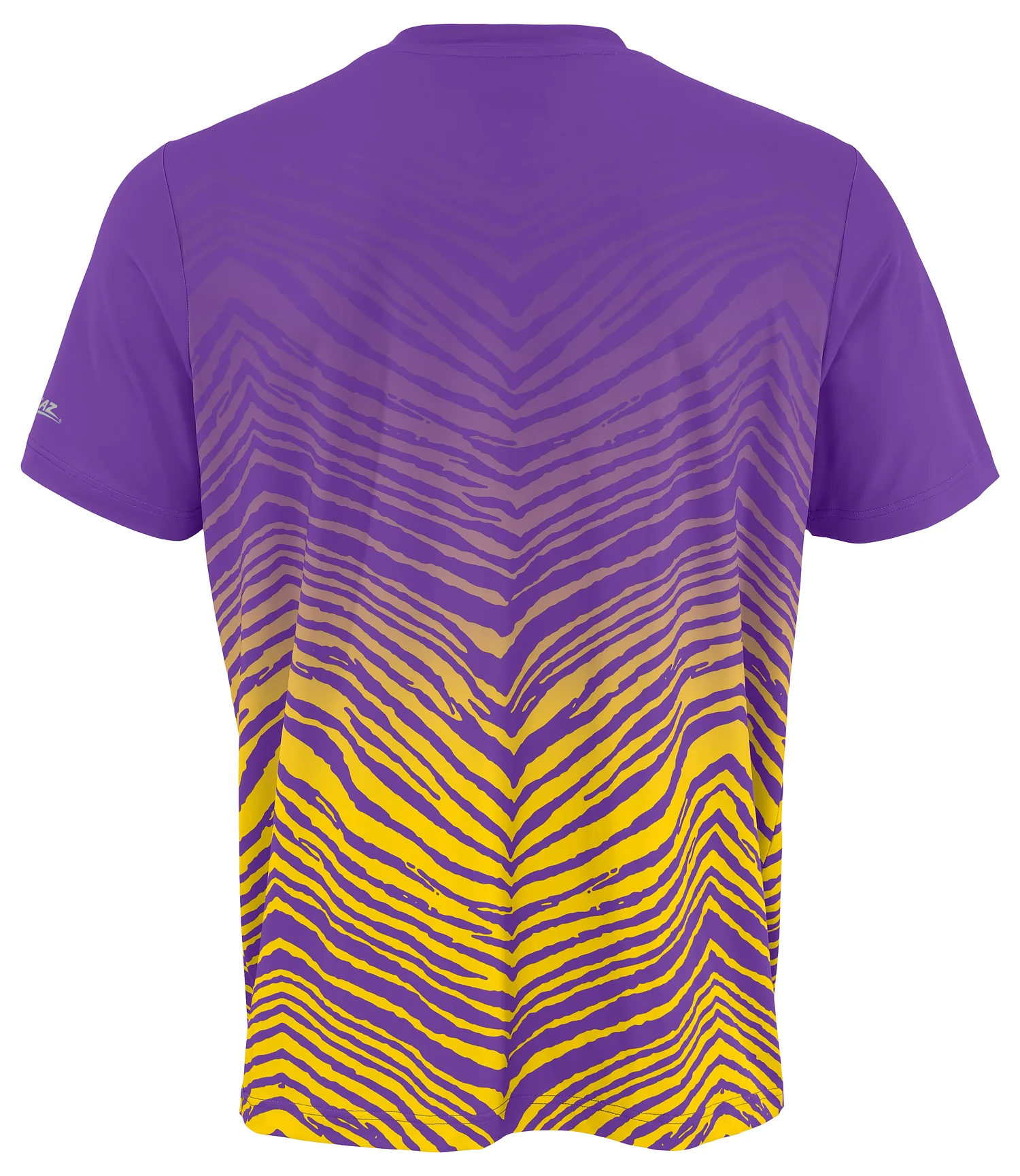 Zubaz NFL Men's Wild Card Zebra Team Color Short SleeveT Shirt, Minnesota Vikings - Image 52