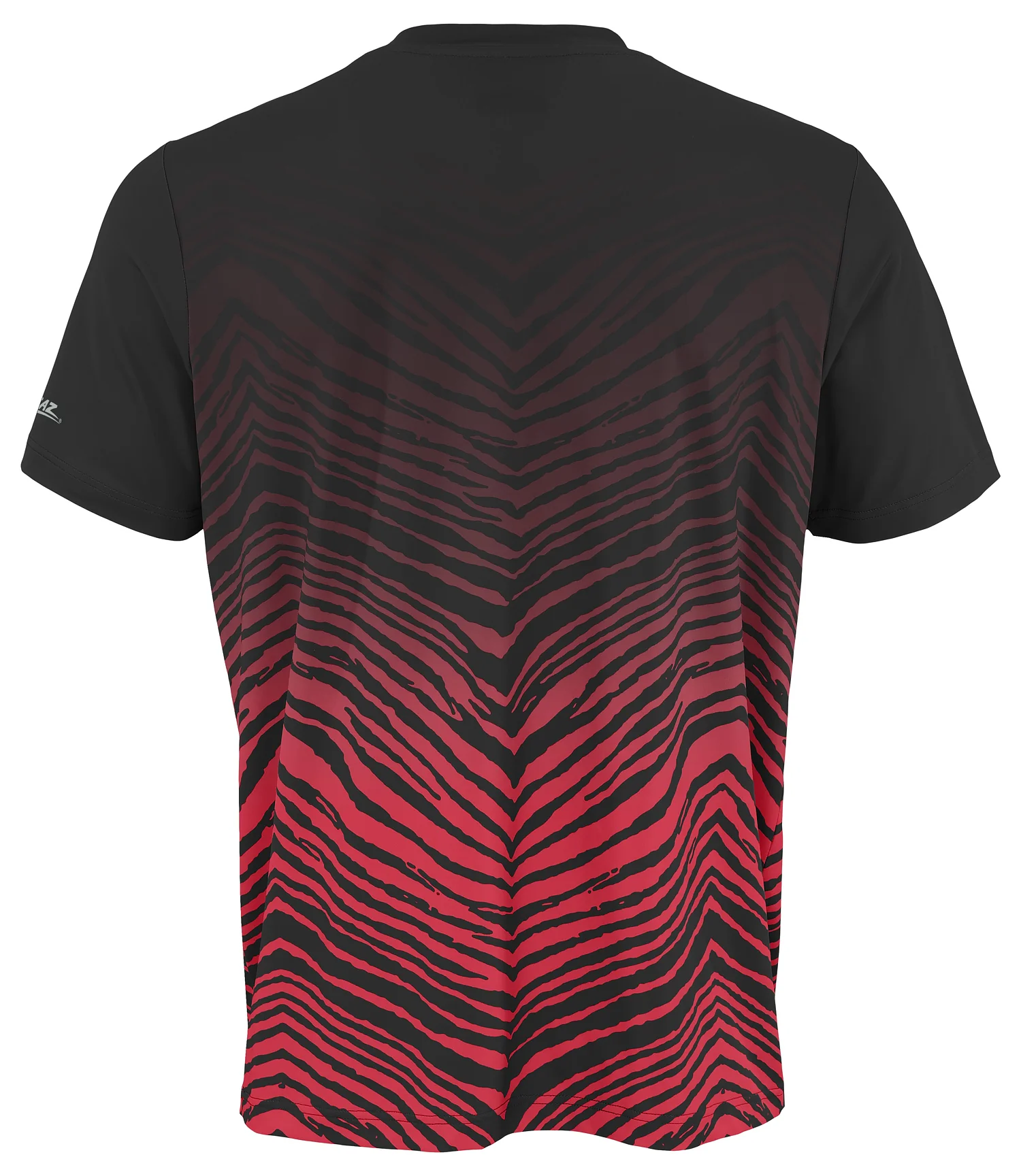 Zubaz NFL Men's Wild Card Zebra Team Color Short SleeveT Shirt, Tampa Bay Buccaneers - Image 4