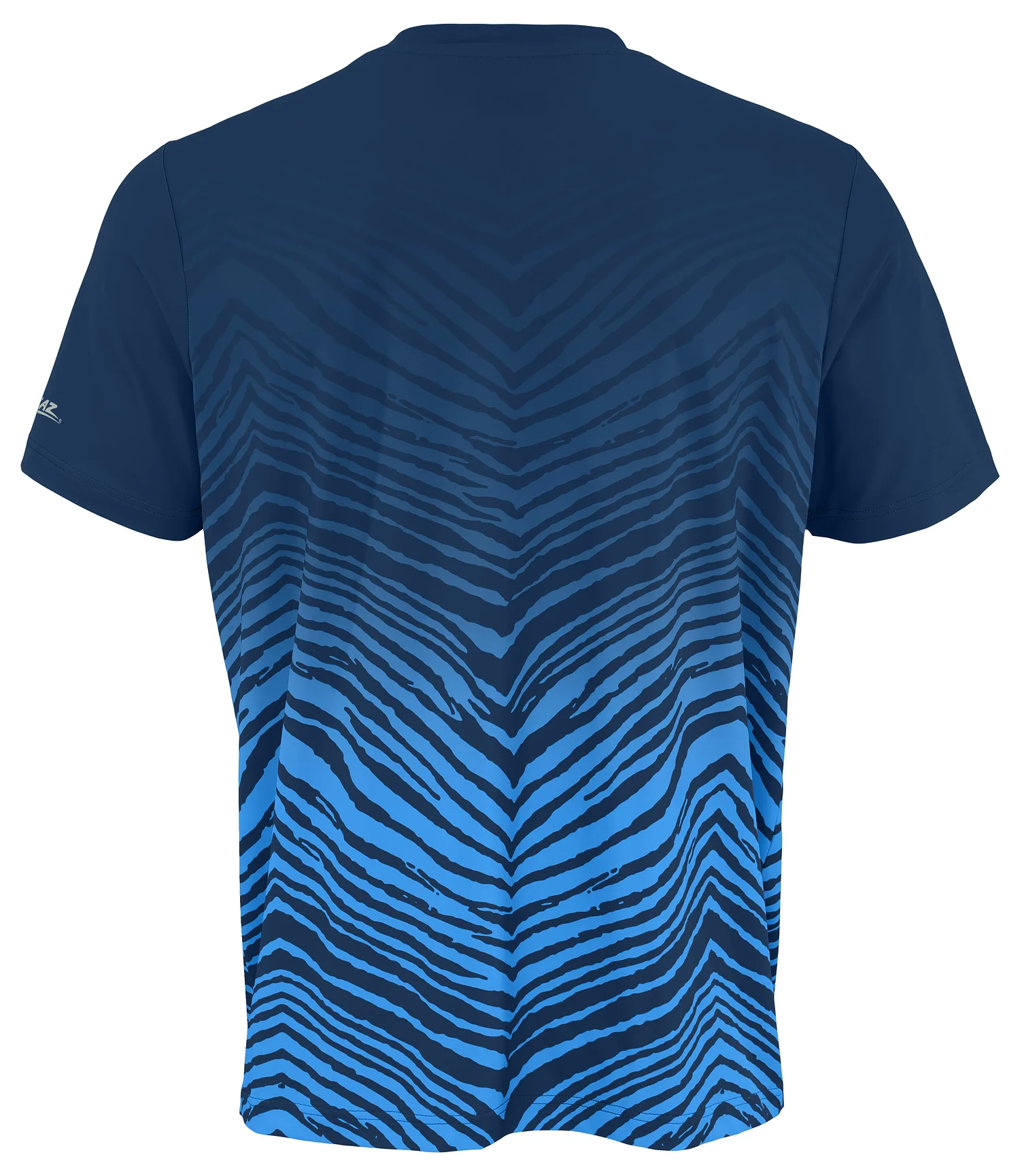 Zubaz NFL Men's Wild Card Zebra Team Color Short SleeveT Shirt, Tennessee Titans - Image 17