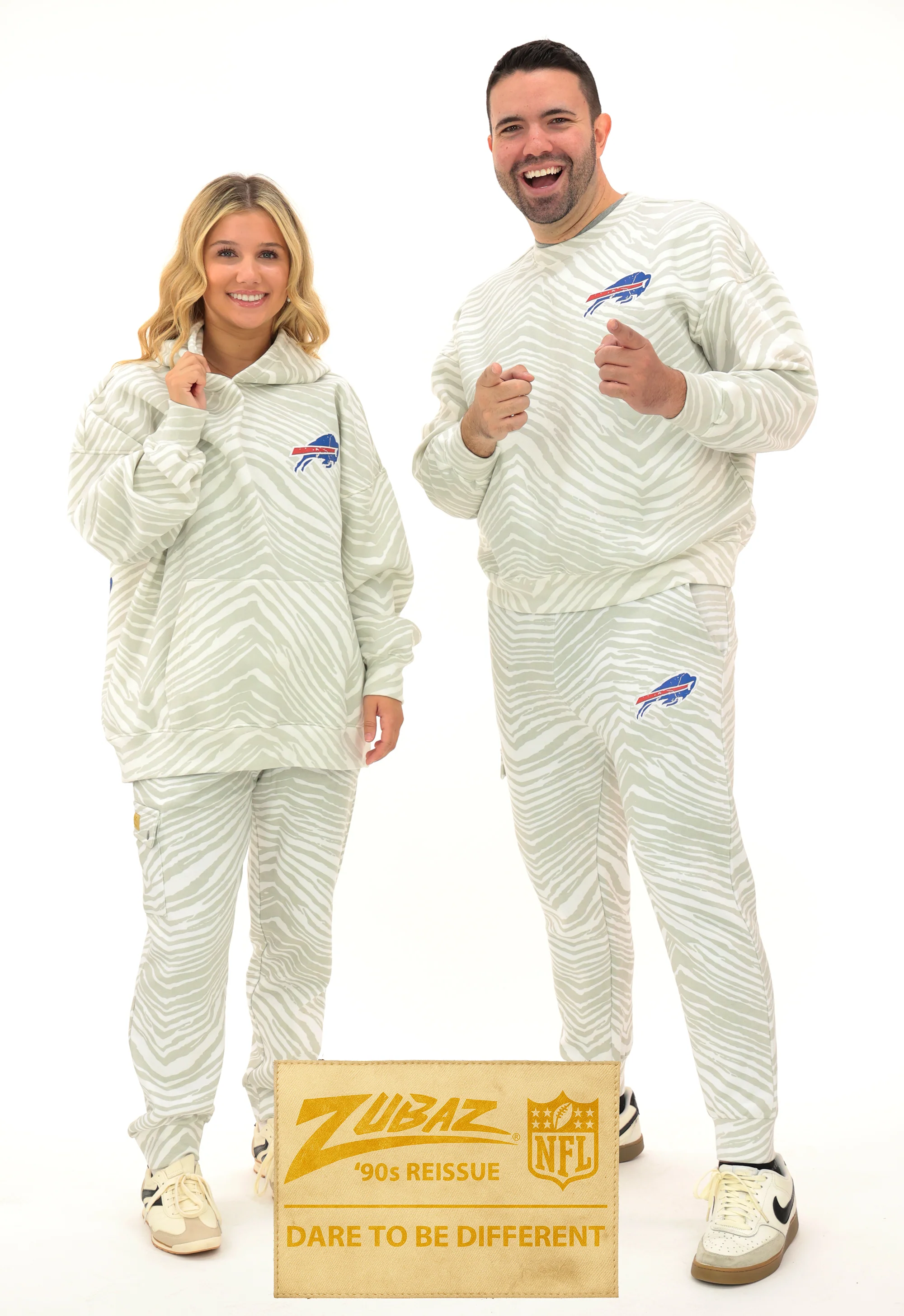 Zubaz NFL UNISEX 90s Team Cargo Joggers - Zebra 2 Color, NEW ORLEANS SAINTS - Image 23