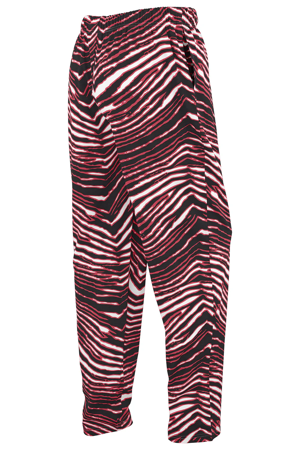 Zubaz NFL UNISEX Z88 3 Color Zebra Direct Embroidered Logo Pants, ATLANTA FALCONS - Image 2