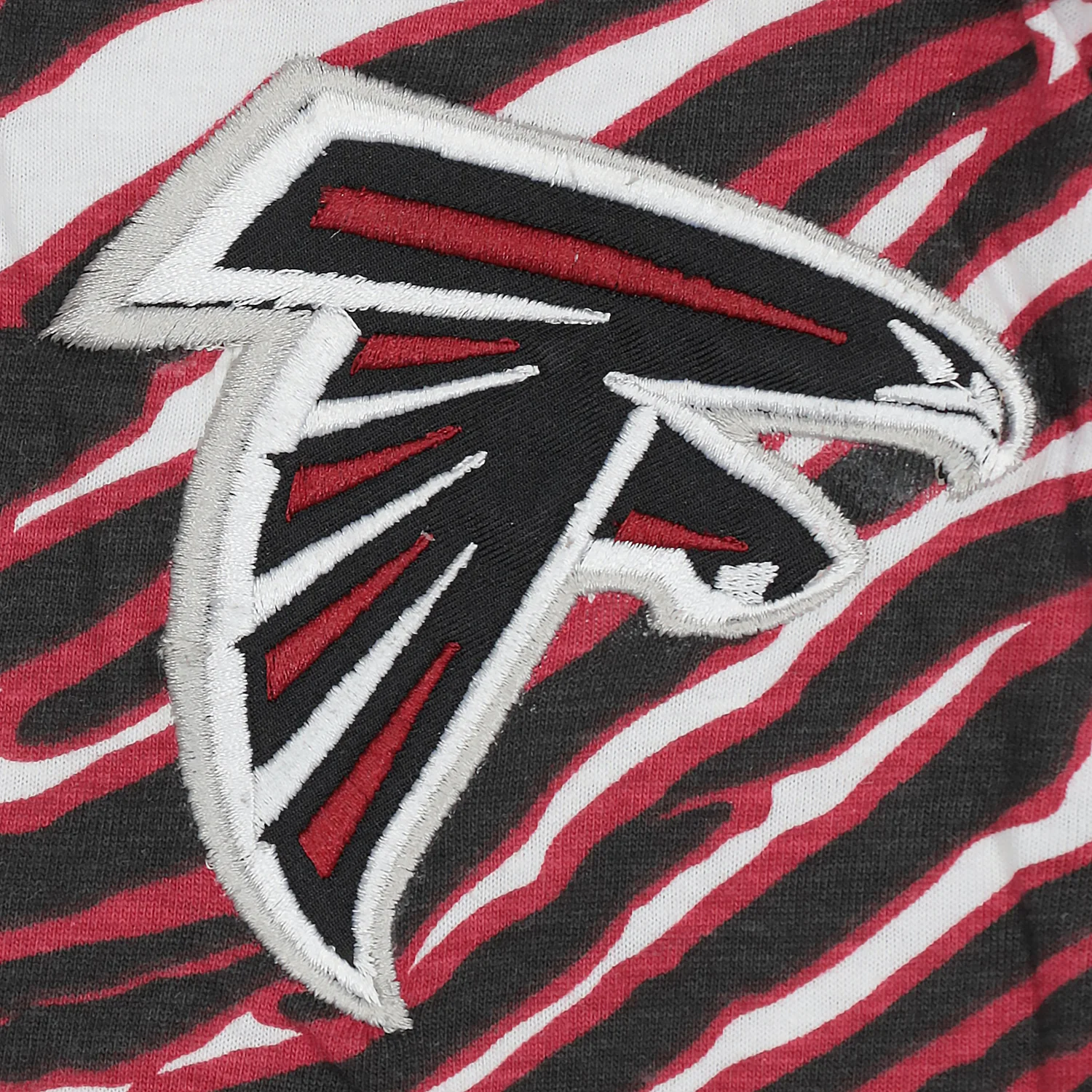 Zubaz NFL UNISEX Z88 3 Color Zebra Direct Embroidered Logo Pants, ATLANTA FALCONS - Image 3