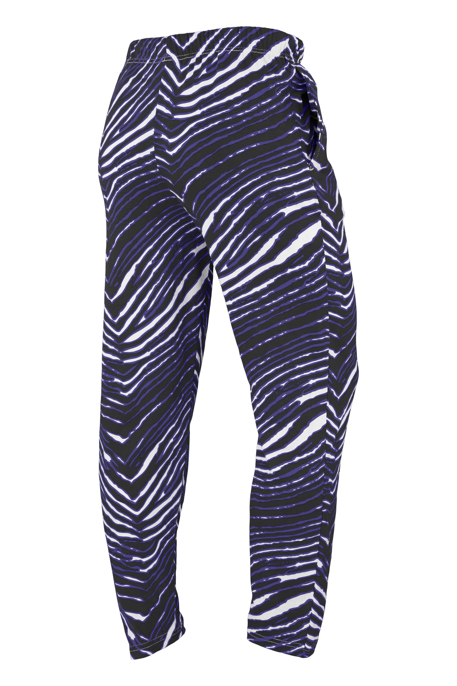 Zubaz NFL UNISEX Z88 3 Color Zebra Direct Embroidered Logo Pants, BALTIMORE RAVENS - Image 14