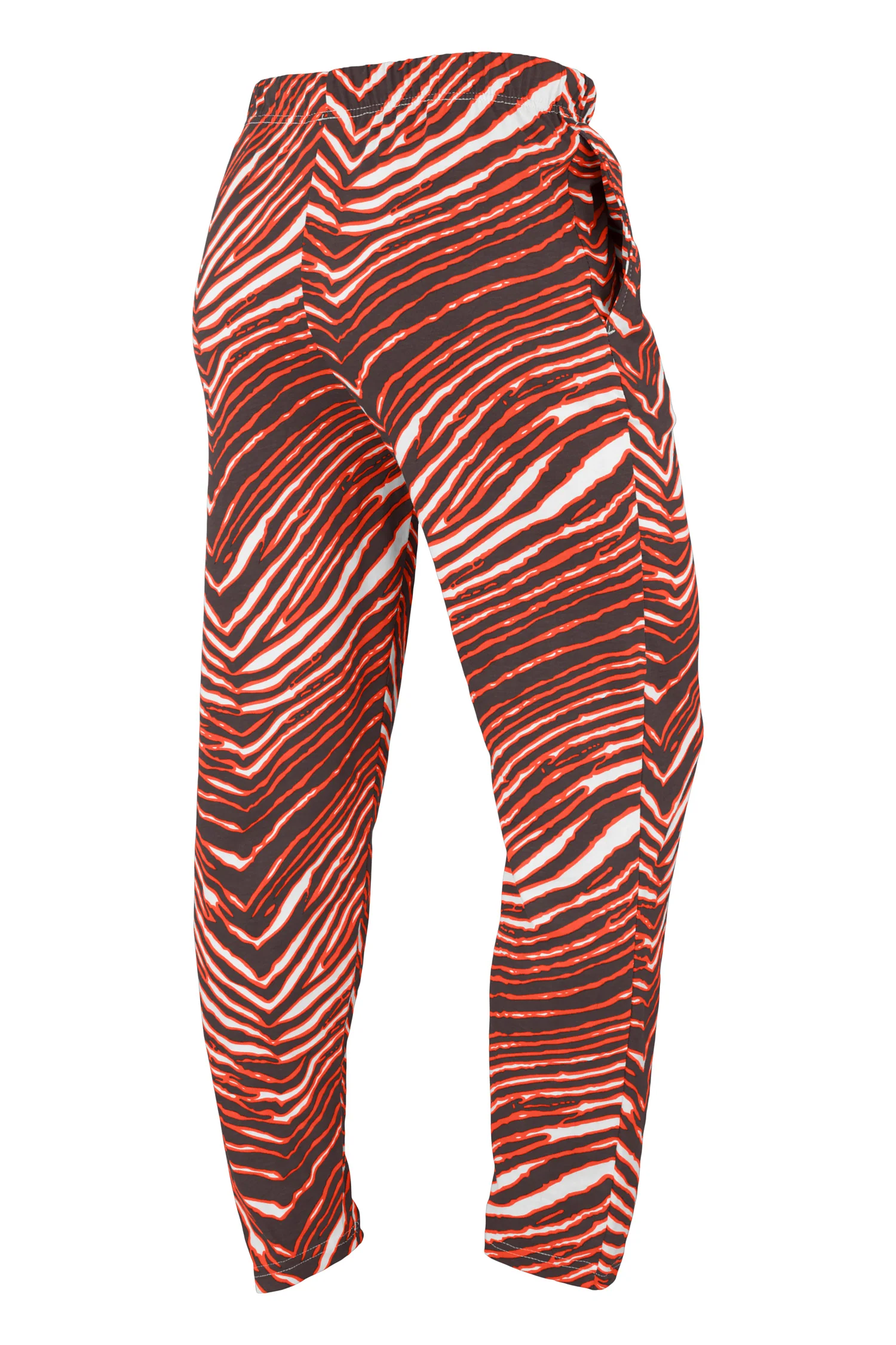 Zubaz NFL UNISEX Z88 3 Color Zebra Direct Embroidered Logo Pants, CLEVELAND BROWNS - Image 10