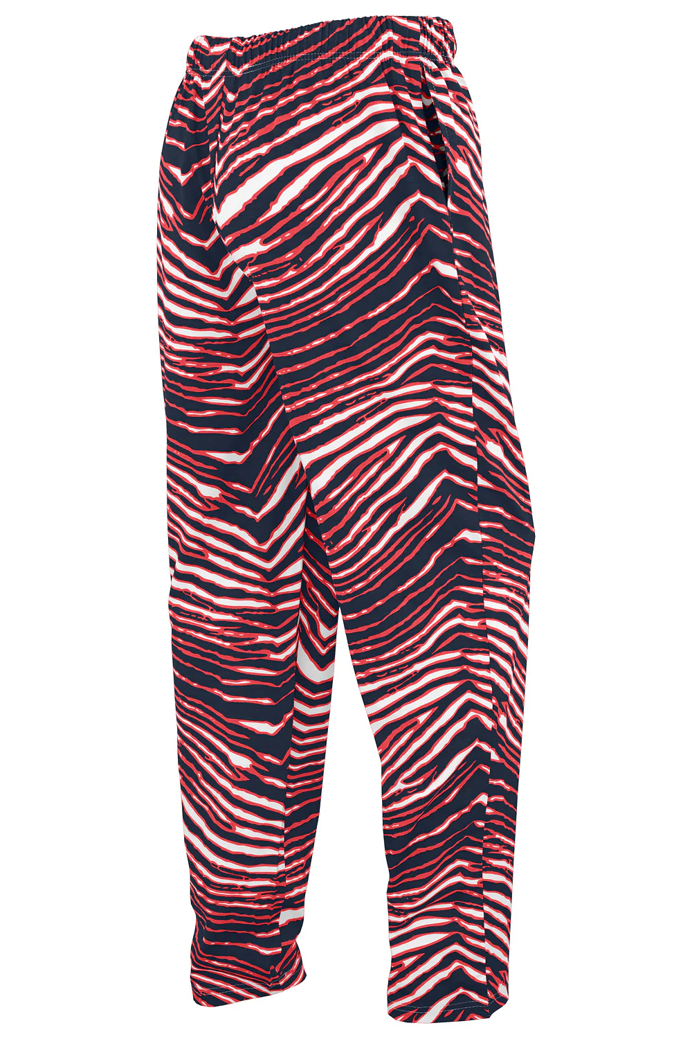 Zubaz NFL UNISEX Z88 3 Color Zebra Direct Embroidered Logo Pants, Houston Texans - Image 2