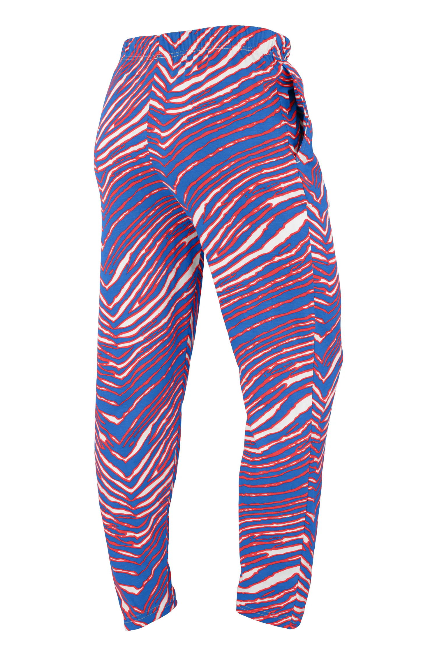 Zubaz NFL UNISEX Z88 3 Color Zebra Direct Embroidered Logo Pants, NEW YORK GIANTS - Image 4