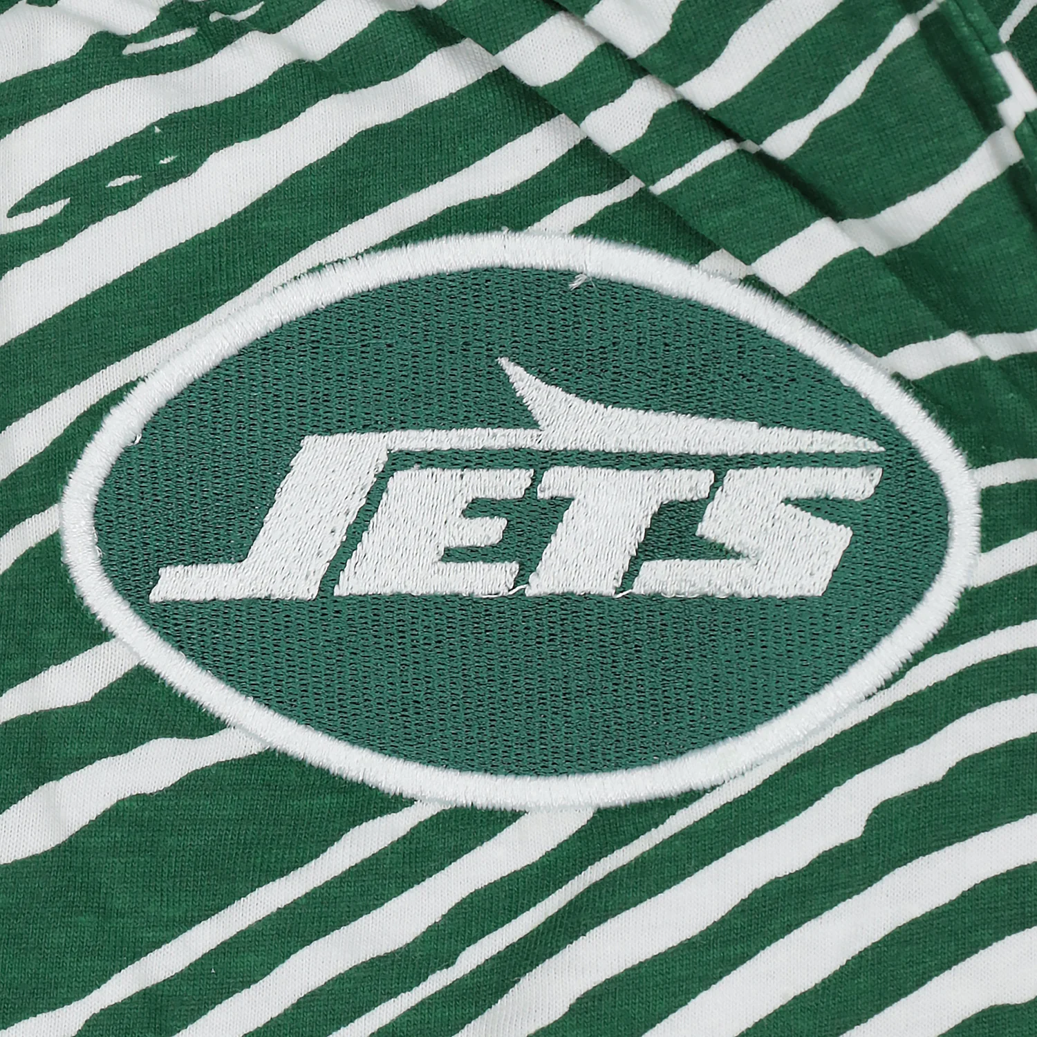 Zubaz NFL UNISEX Z88 3 Color Zebra Direct Embroidered Logo Pants, NEW YORK JETS - Image 3