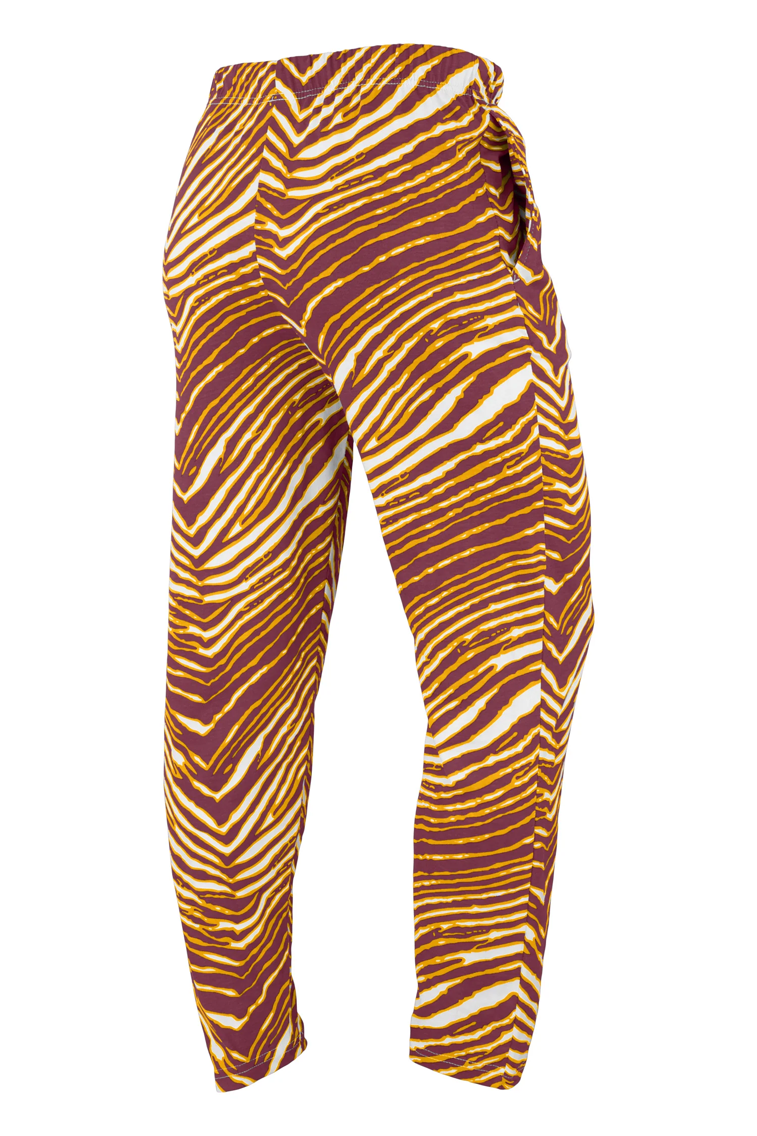 Zubaz NFL UNISEX Z88 3 Color Zebra Direct Embroidered Logo Pants, WASHINGTON COMMANDERS - Image 6