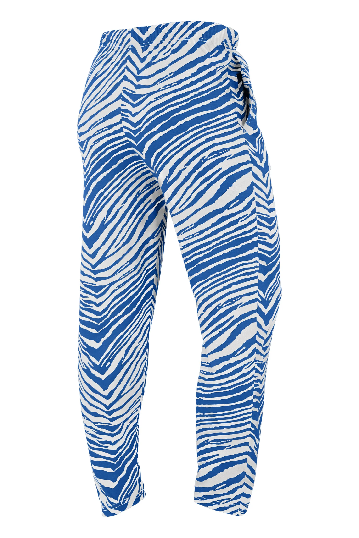 Zubaz NFL UNISEX Z88 Kids Zebra 3C Embroidered Pant, INDIANAPOLIS COLTS - Image 2