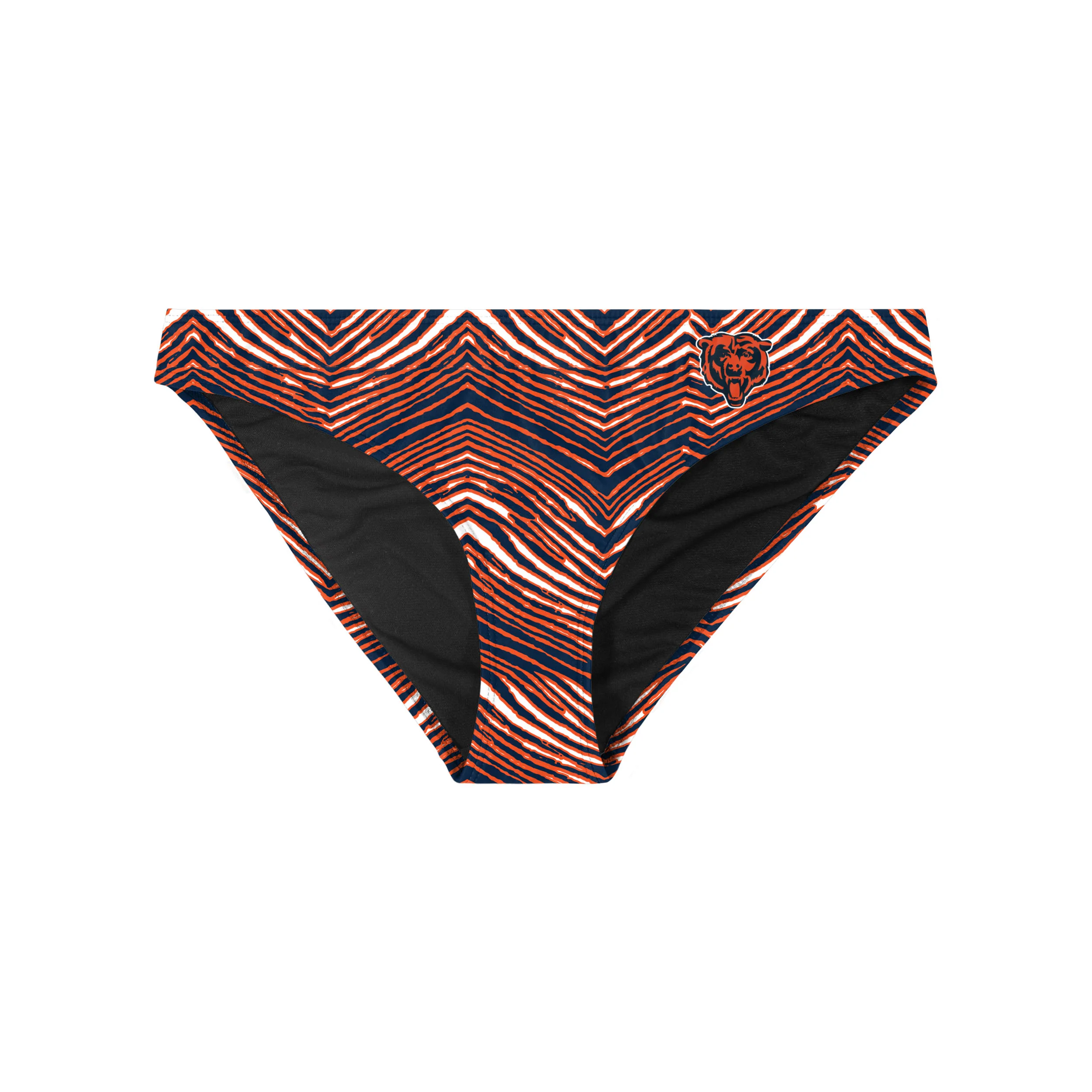 Zubaz NFL Women's Chicago Bears Exclusive Bikini Bottom - Image 3