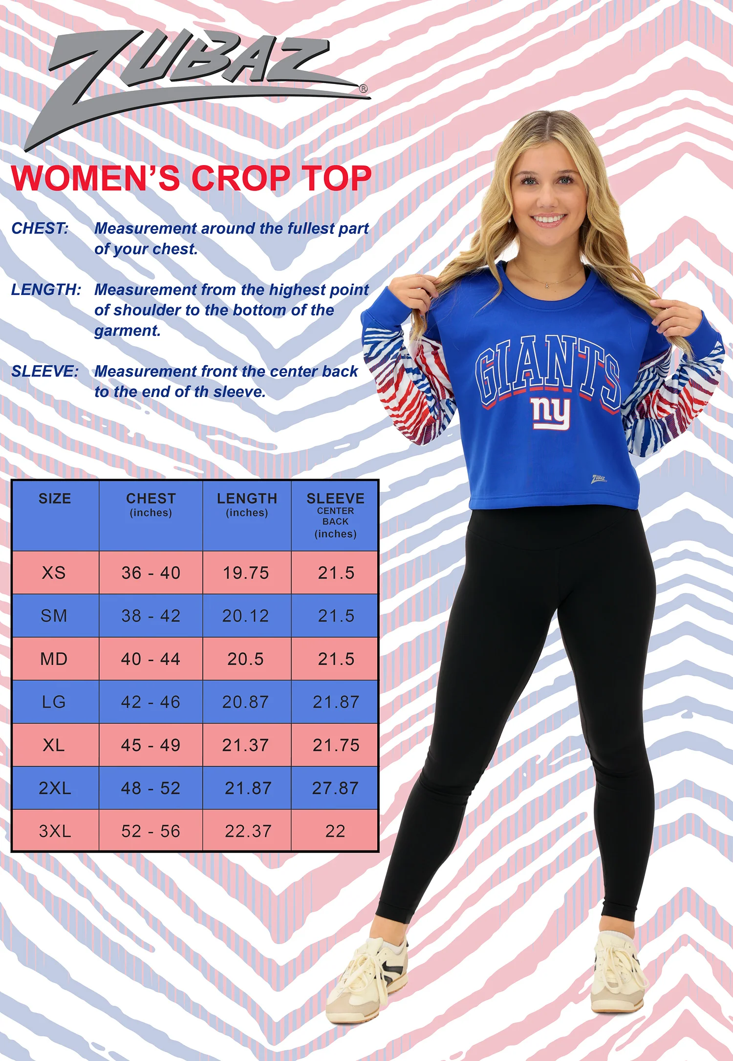 Zubaz NFL Women's Classic Arch Crop Top with Zebra Ombre Sleeves, SEATTLE SEAHAWKS - Image 27