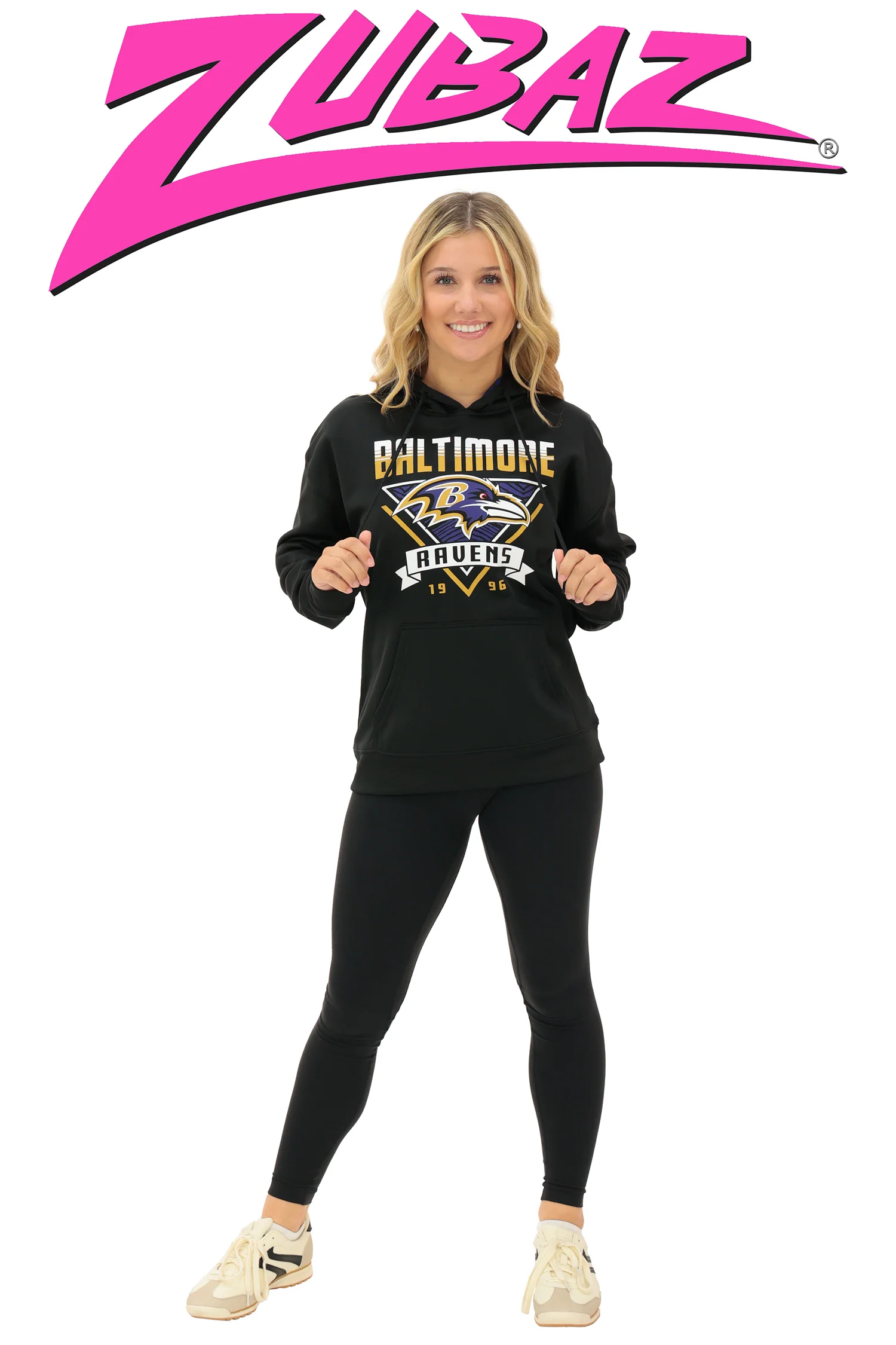 Zubaz NFL Women's Free Play 2 Color Zebra Liner Hoodie, DENVER BRONCOS - Image 18