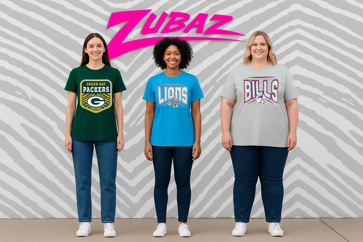 Zubaz NFL Women's Quarterback Heather Gray Color Short Sleeve T-Shirt, New Orleans Saints - Image 17