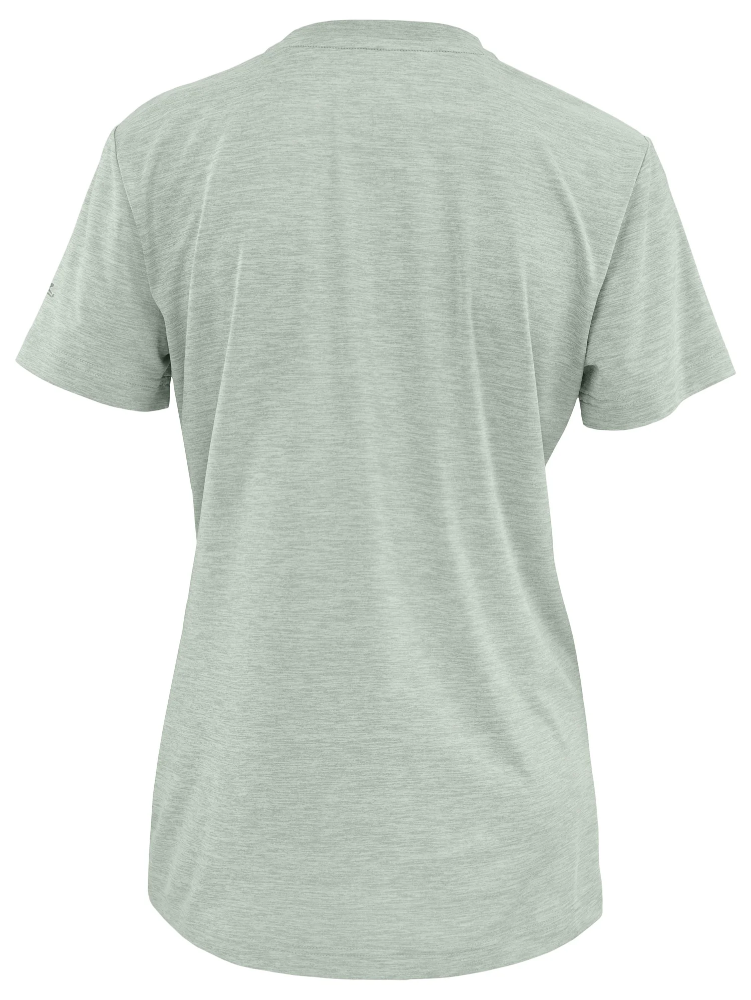 Zubaz NFL Women's Quarterback Heather Gray Color Short Sleeve T-Shirt, Philadelphia Eagles - Image 21