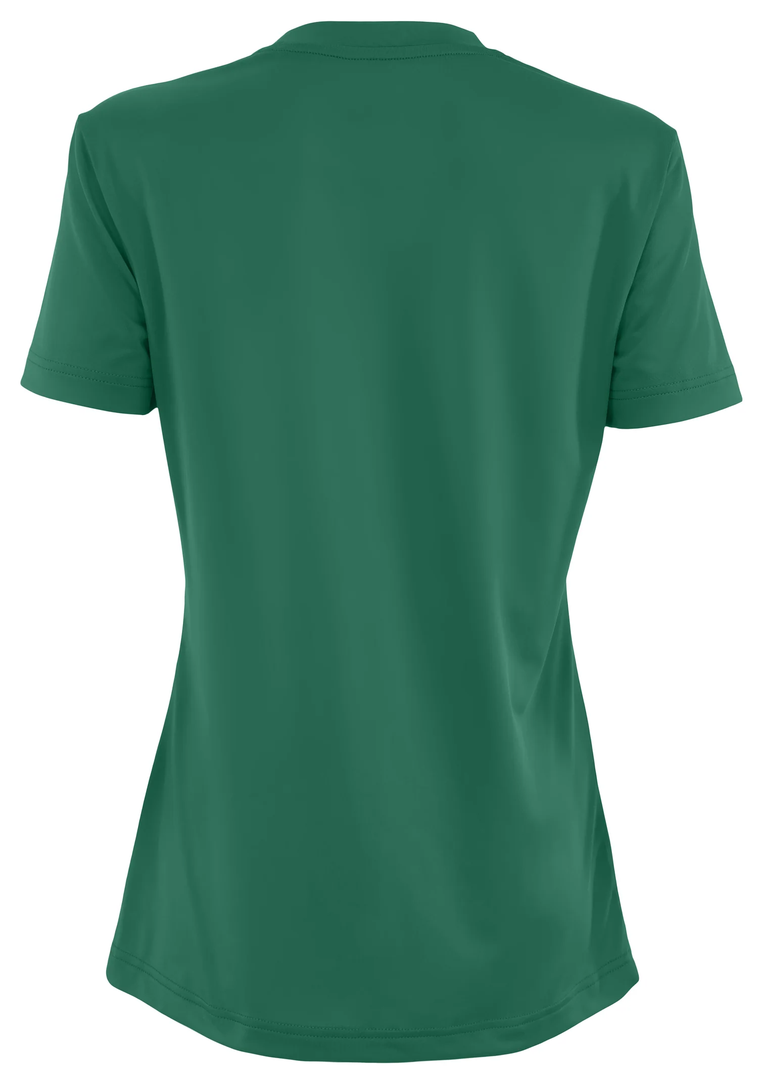 Zubaz NFL Women's Quarterback Team Color Short Sleeve T-Shirt, New York Jets - Image 2