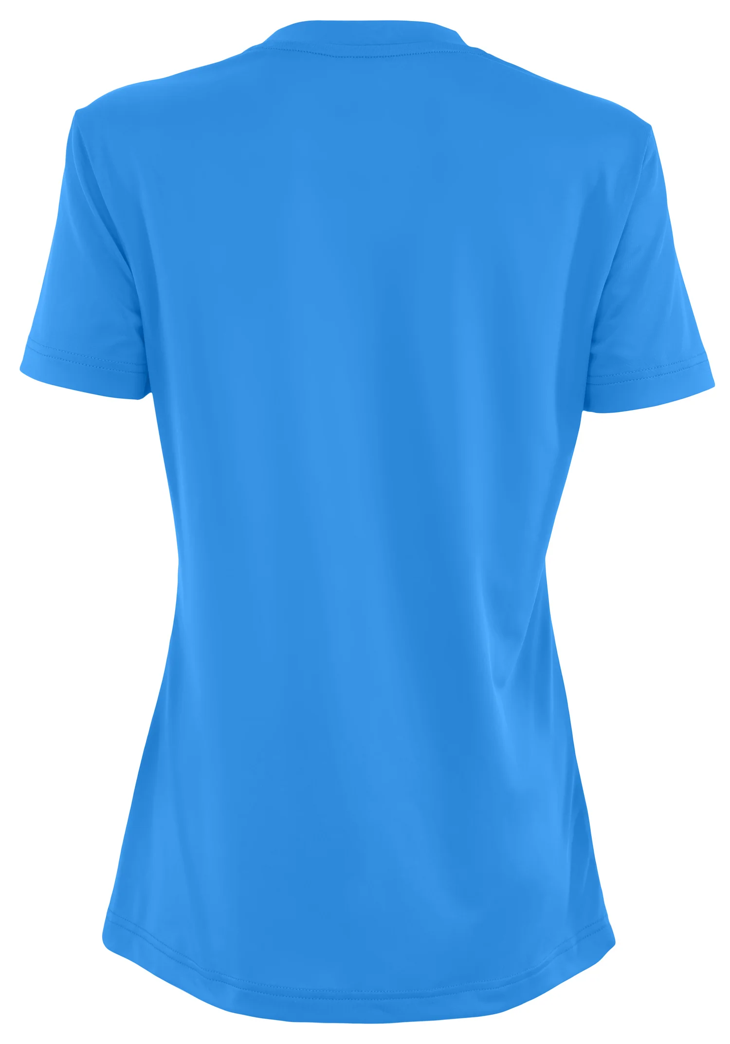 Zubaz NFL Women's Quarterback Team Color Short Sleeve T-Shirt, Tennessee Titans - Image 2