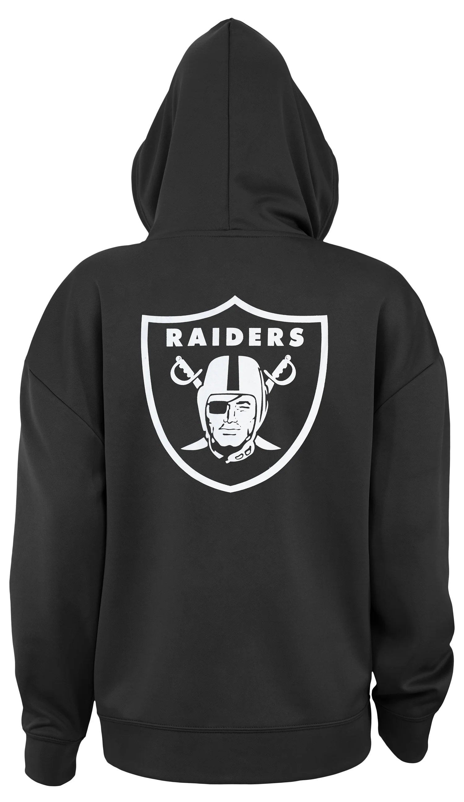 Zubaz NFL Women's Standard Full Zip Hoodie Las Vegas Raiders - Image 3