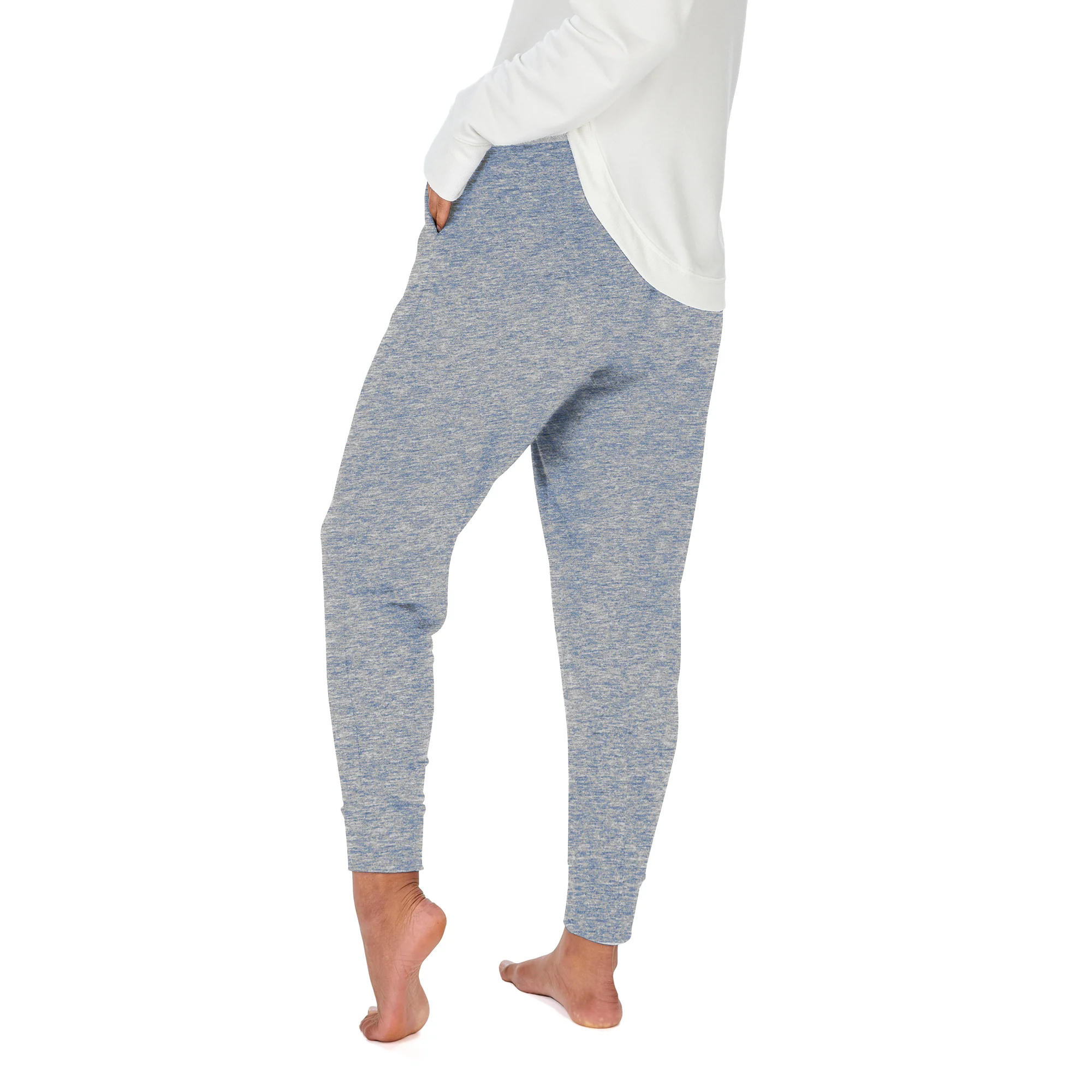 Zubaz NFL Women's Upright Soft Marled Team Color Jogger, Chicago Bears - Image 22